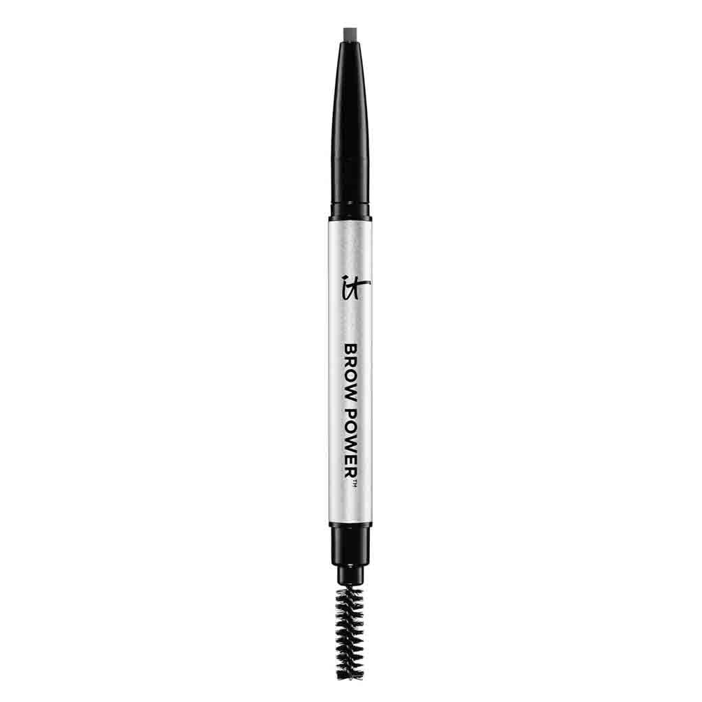 IT Cosmetics Brow Power Eyebrow Pencil – Universal Shades – Long-Lasting, Budge-Proof Formula – With Biotin – Natural-Looking Brows – Built-in Spoolie Brush
