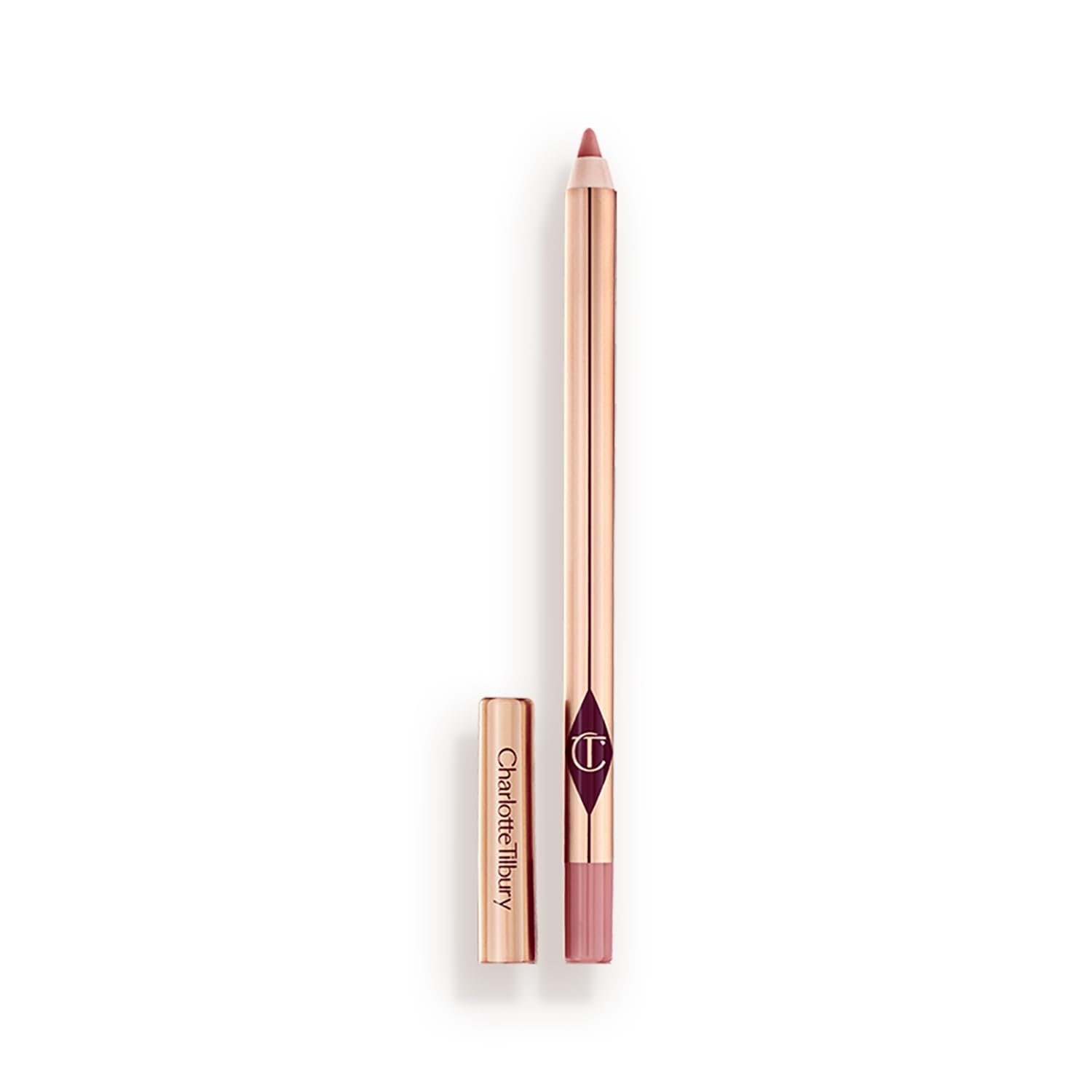 Charlotte Tilbury Lip Cheat Lip Liner Pencil – Gives Lips a Fuller-Looking, Defined Pout – Enriched with Jojoba Oil & Hyaluronic Acid – Waterproof, Smudge-Proof & Transfer-Proof