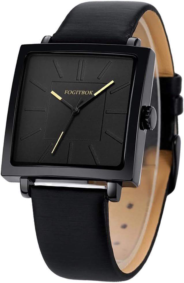 Women’s Waterproof Leather Watch – Quartz Wrist Watch for Small Wrists, Thin Design