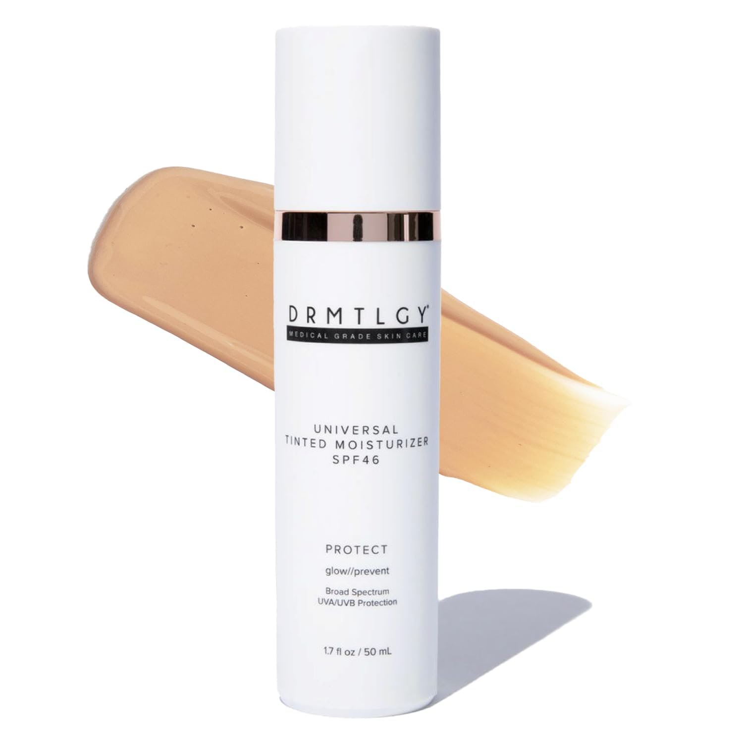 DRMTLGY Universal Tinted Moisturizer SPF 46 | Dewy Tinted Sunscreen