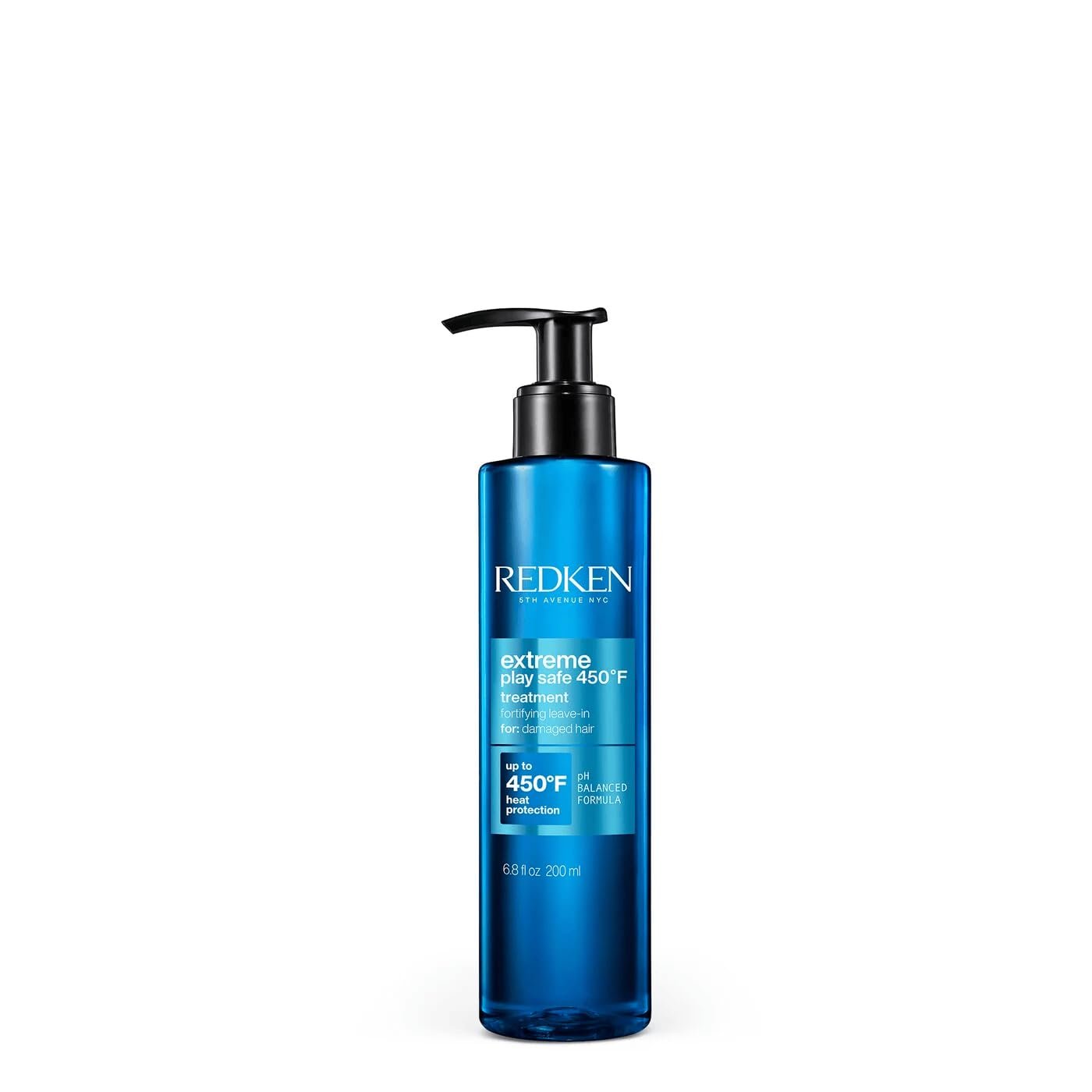 Redken Extreme Play Safe Heat Protection and Damage Repair Treatment For All Hair Types – Helps Reduce The Appearance of Split Ends With Tourmaline