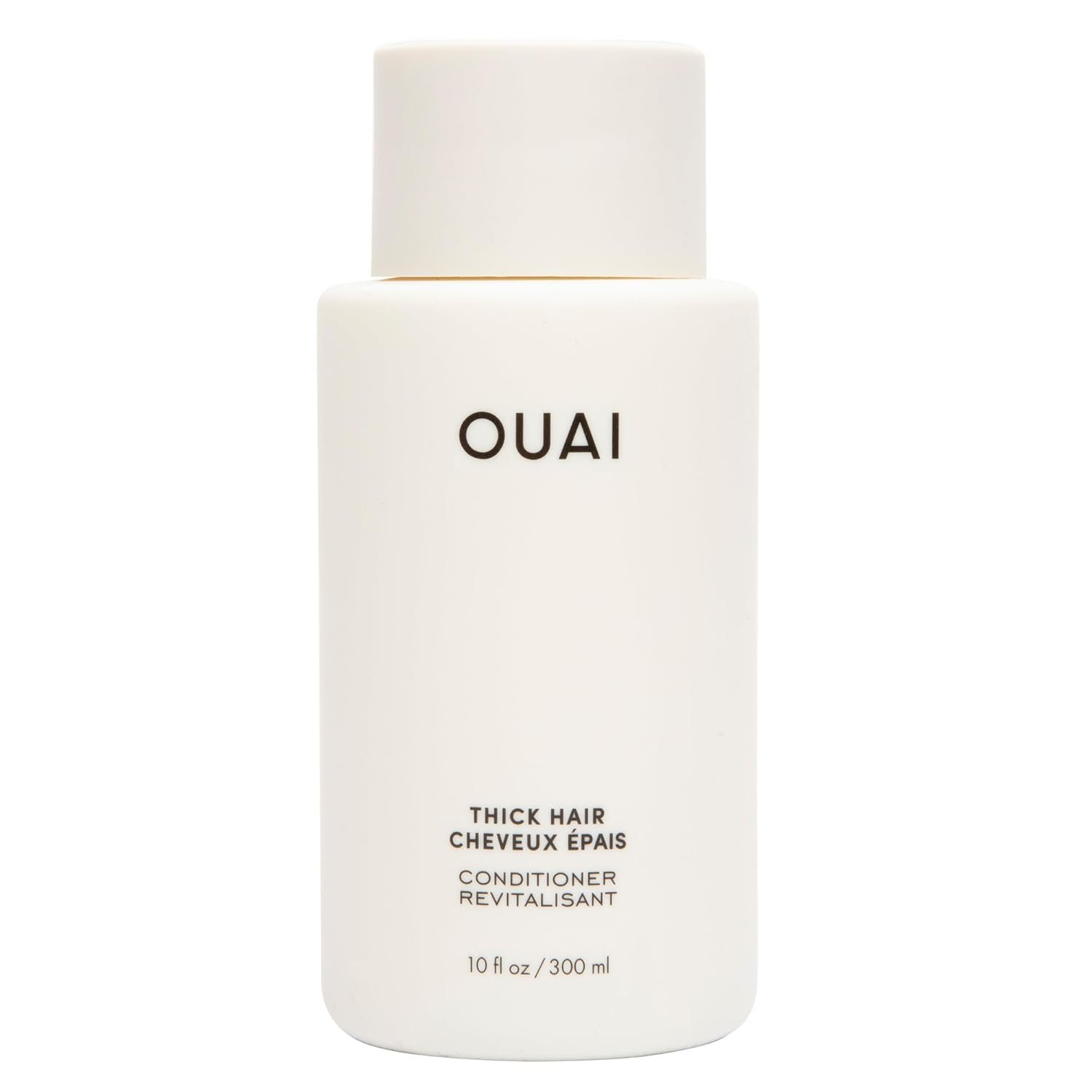 OUAI Thick Hair Conditioner – Moisturizing Conditioner for Dry, Frizzy Hair – Keratin, Marshmallow Root, Shea Butter and Avocado Oil – Paraben, Phthalate & Sulfate Free (10 Oz)