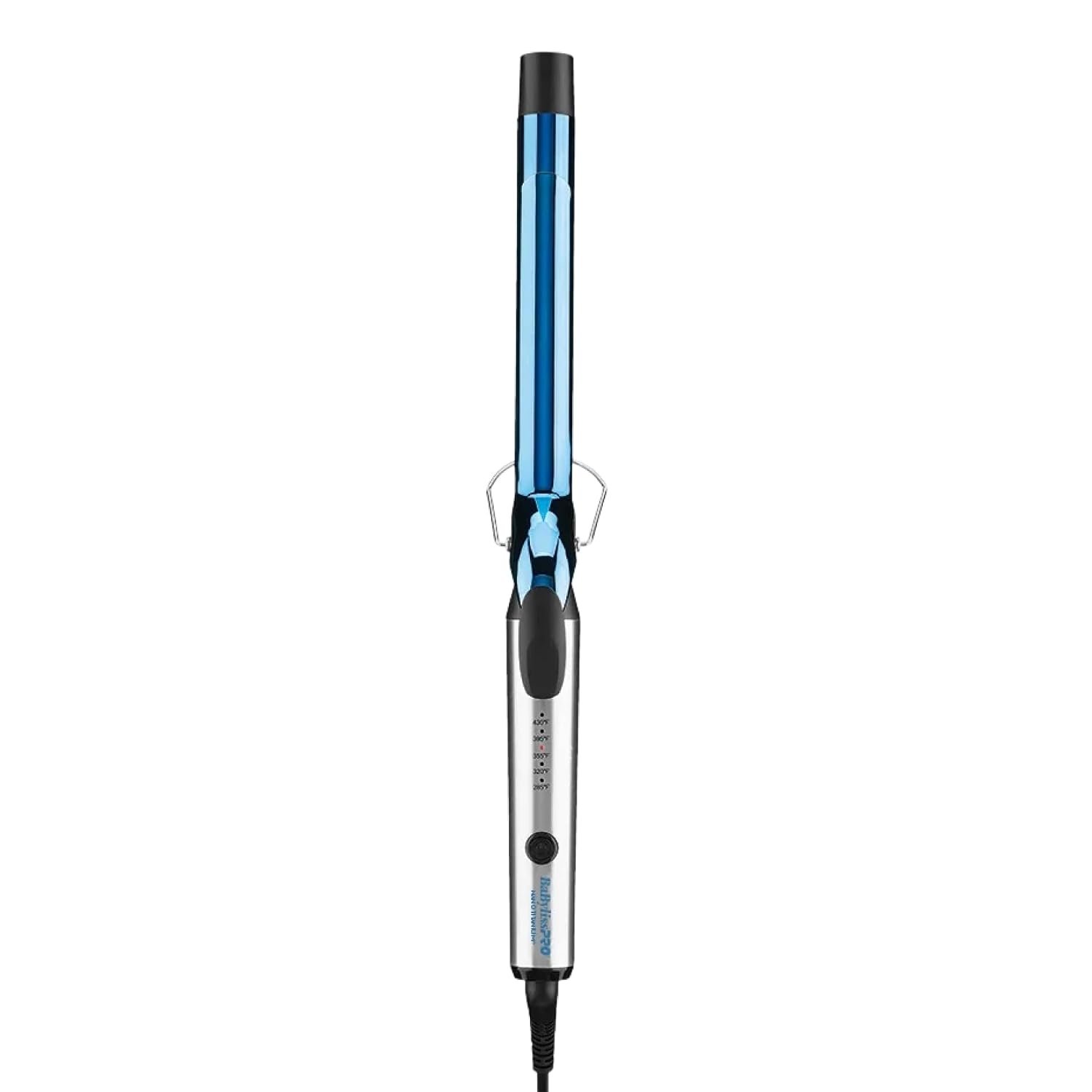 BabylissPRO Nano Titanium Professional Curling Iron with Extended/Long Barrel Perfect for Longer Hair
