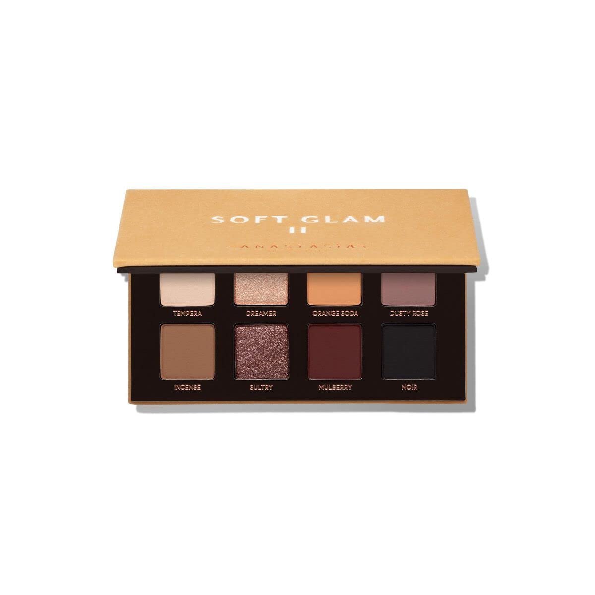 Anastasia Beverly Hills Mini Eyeshadow Palette – High-Pigment Travel-Size Artistry Palette featuring Portable Luminous Metallics and Warm Neutrals