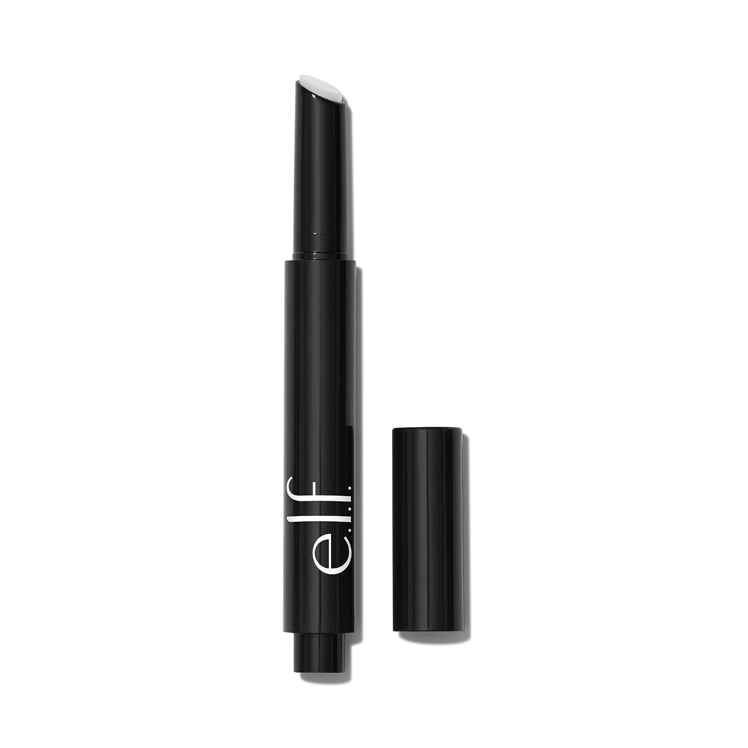 e.l.f. Pout Clout Lip Plumping Pen, In the Clear | Nourishing Lip Balm For Sheer Color & Shine, Plumps & Moisturizes, Vegan & Cruelty-Free, In The Clear