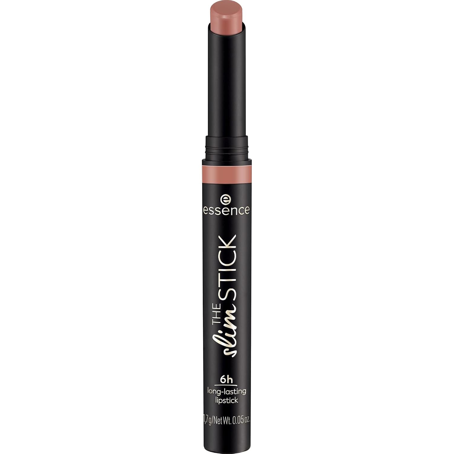 essence | The Slim Stick Lipstick | Velvet Matte, Long-Lasting Color| Enriched with Jojoba, Macadamia & Vitamin E | Vegan & Cruelty Free (102 | Over the Nude)