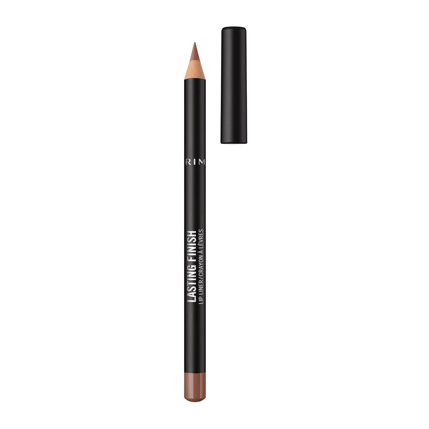 Rimmel Lasting Finish 8HR Soft Lip Liner Pencil – Vibrant, Blendable Formula to Lock Lipstick in Place for 8 Hours – 705 Cappuccino, .04oz