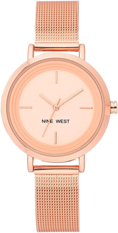Nine West Women’s Mesh Bracelet Watch