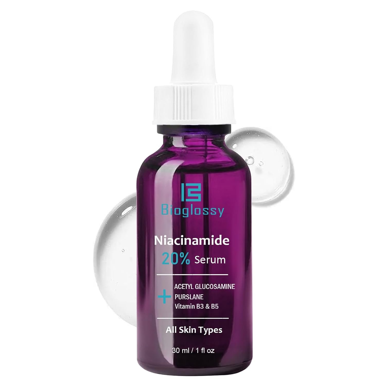 20% Niacinamide Serum for Face,Niacinamide Vitamin B3 B5 Concentrated Serum,Moisturizer,Pore Minimizer,Anti-aging Discoloration Correcting Treatment