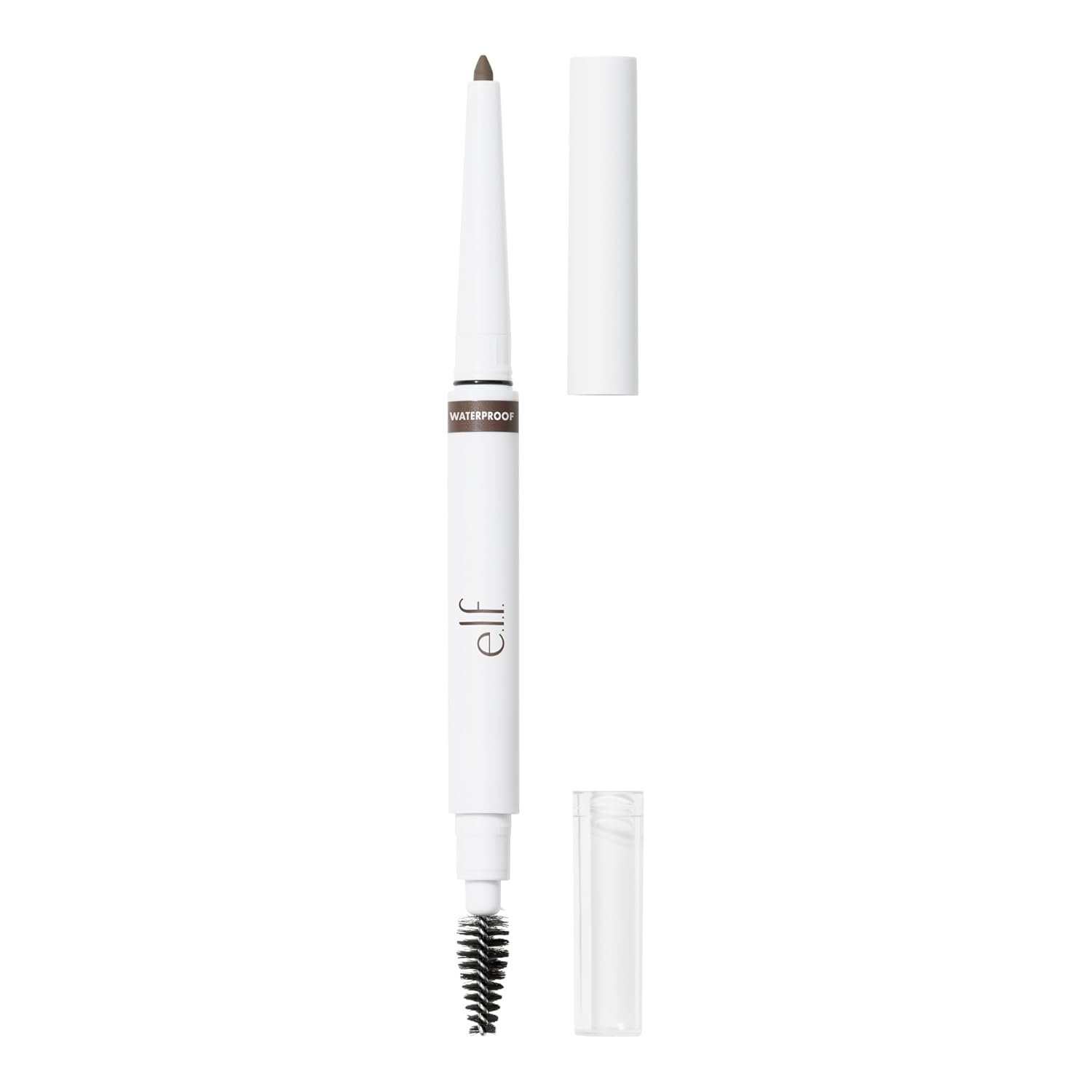 e.l.f. Instant Lift Waterproof Eyebrow Pencil, Deep Brown | Dual-Ended with Precision Tip & Spoolie, Smudge-Resistant Formula for Natural, Long-Lasting Brows