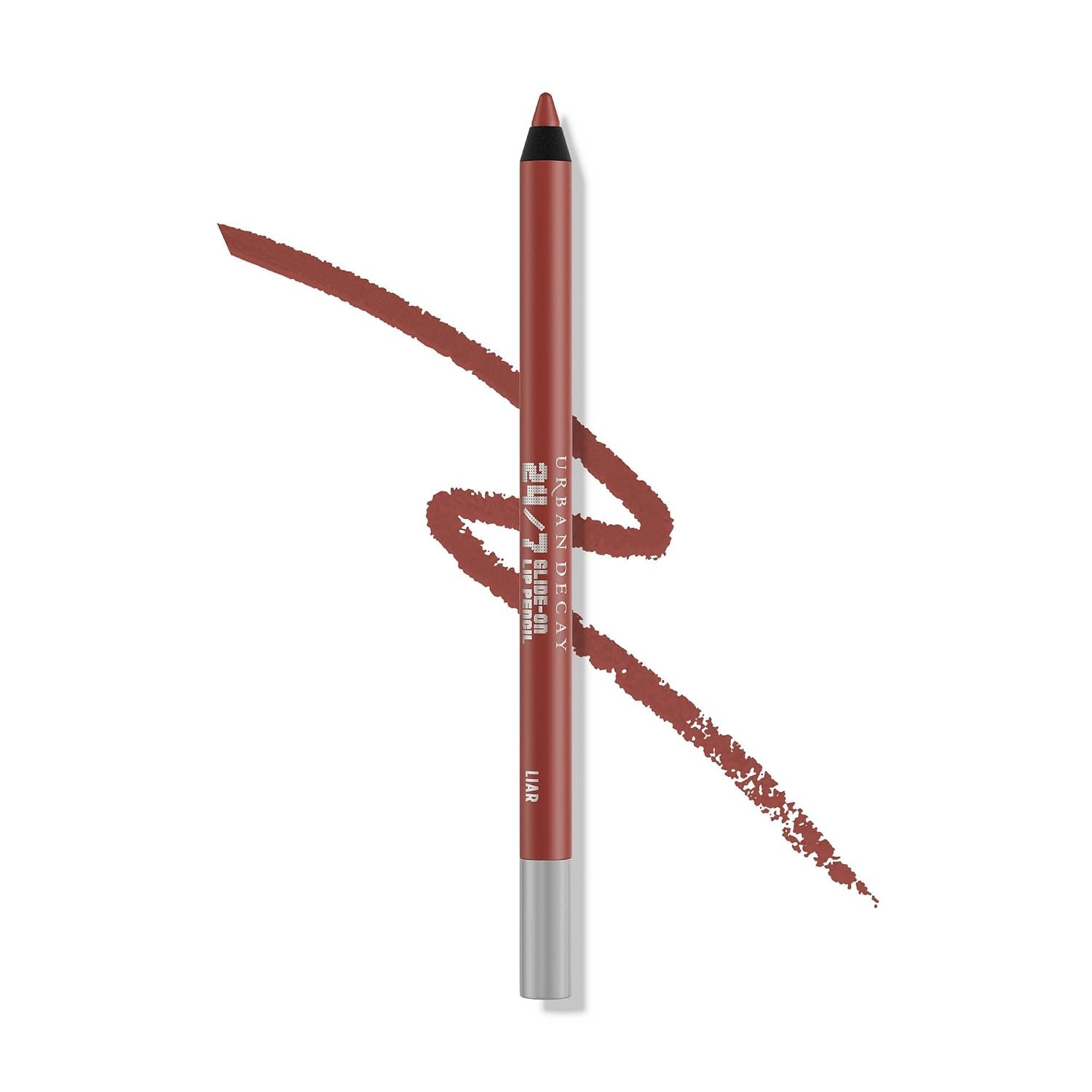 Urban Decay 24/7 Glide-On Waterproof Lip Liner – Soft-Matte Lip Pencil | Smudge-Proof Lipliner, Up to 16HR Wear – Hydrating Vitamin E + Jojoba Oil, Creamy, Smooth, No Bleed, Easy Lip Combos