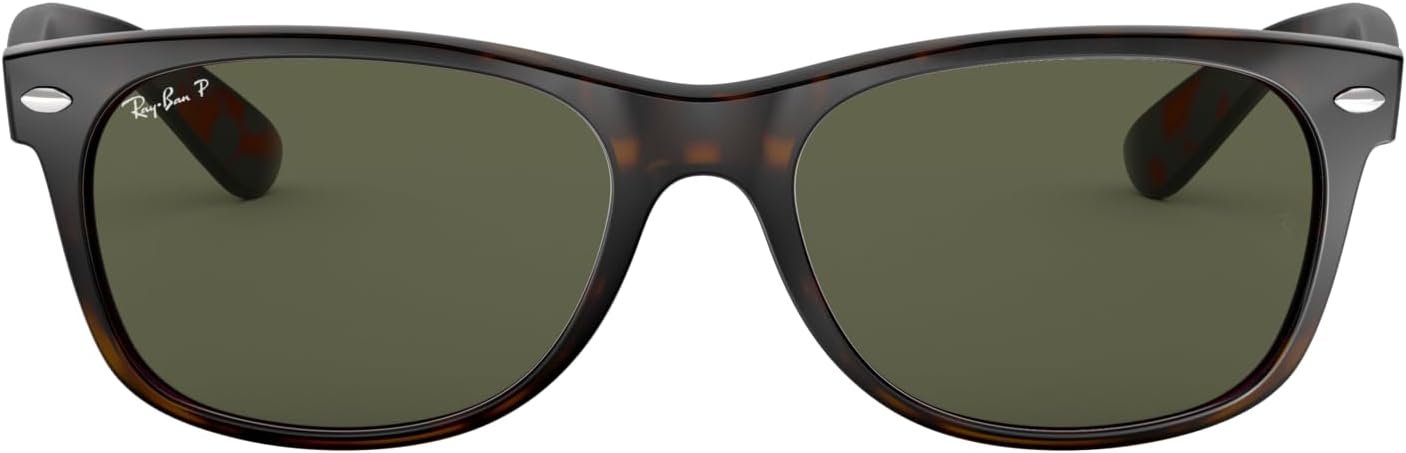 Ray-Ban RB2132 New Wayfarer Polarized Square Sunglasses for Men for Women
