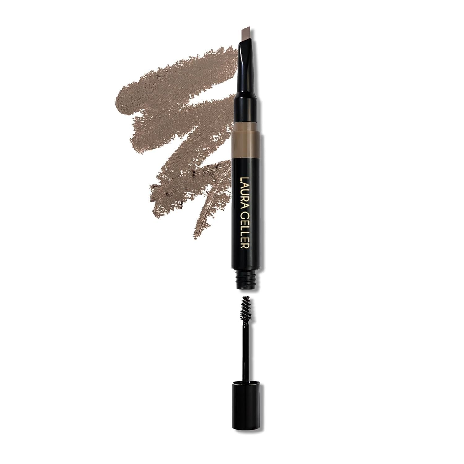 LAURA GELLER Sculpt-n-Stay 2-in-1 Eyebrow Pencil & Gel, Taupe