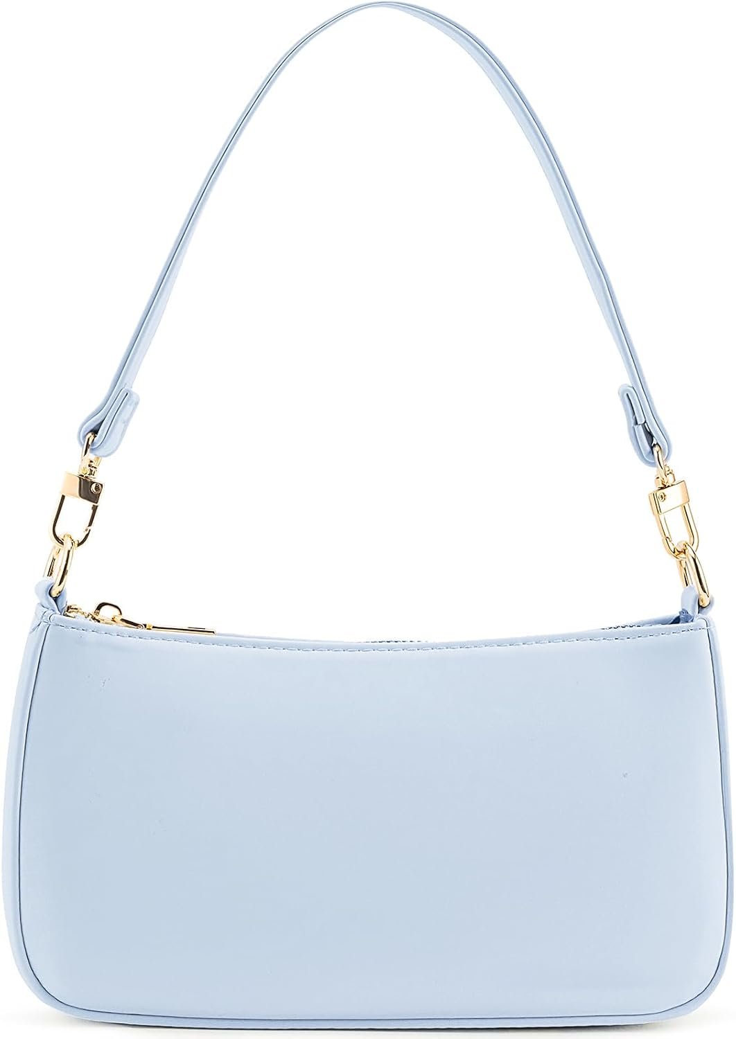 Shoulder Bag for Women Retro Vegan Leather Classic Clutch Tote HandBags Purses with Zipper Closure