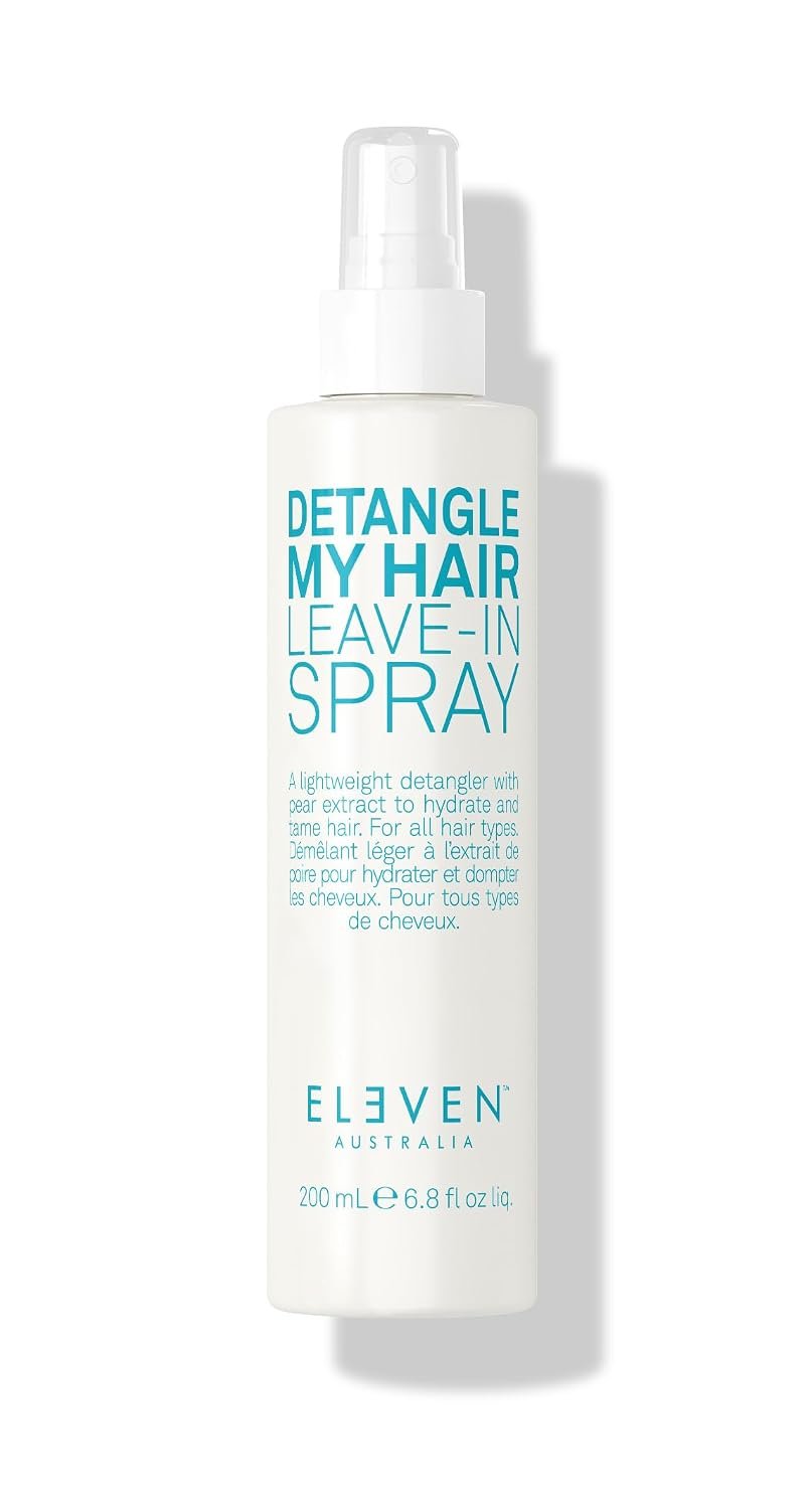 ELEVEN AUSTRALIA Detangle My Hair Leave In Conditioner Spray – Detangler Spray for Men & Women, Curly & Straight Hair Care Products for Tangles, Detangling Heat Protection, Moisturizing