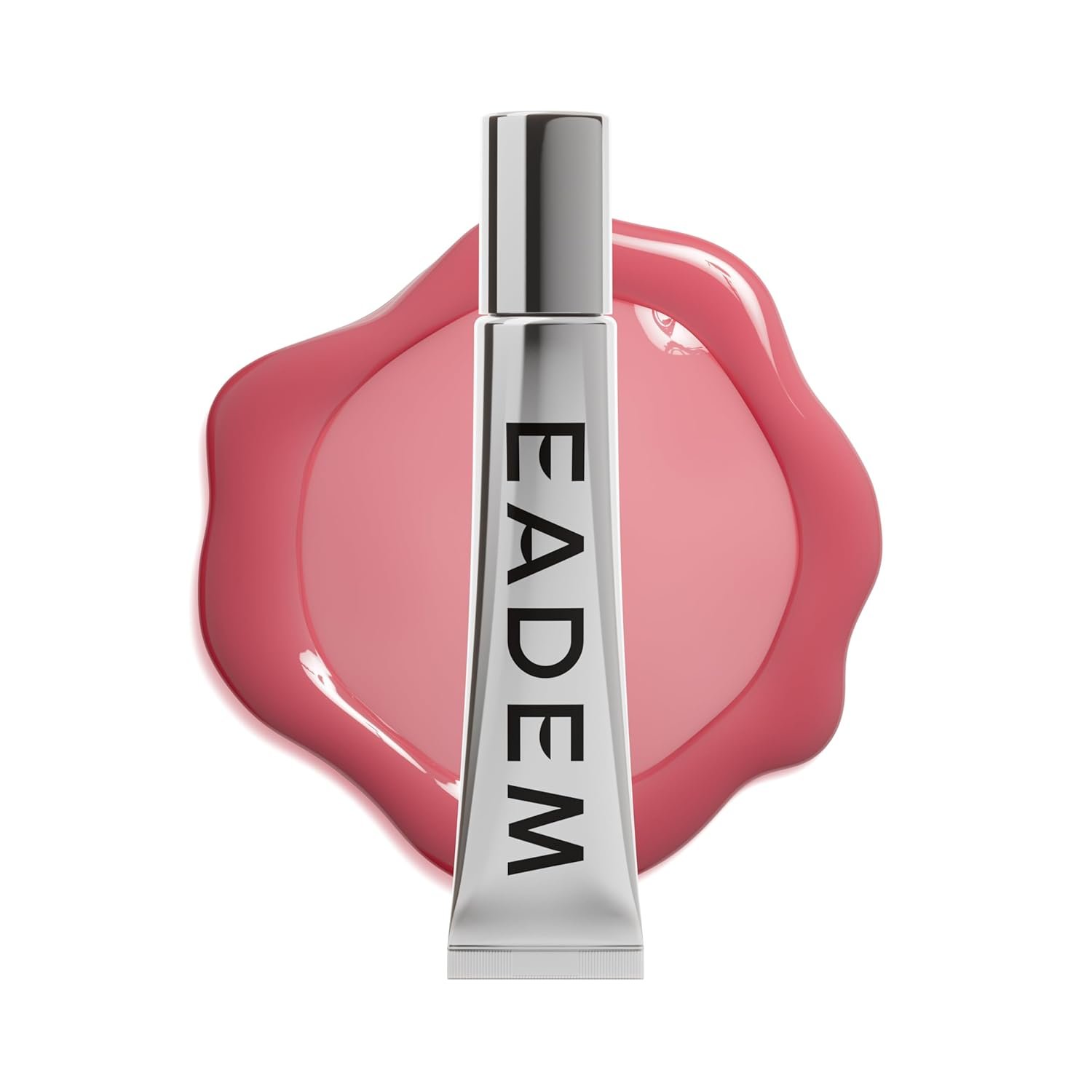 EADEM Tinted Lip Balm, Moisturizing Lip Gloss Tube for Women, Guava Fresca | Le Chouchou, Lip Softening Balm with Cooling Metal Applicator, Plumps & Smoothes Lips, Infused with Acai & Mongongo Butter