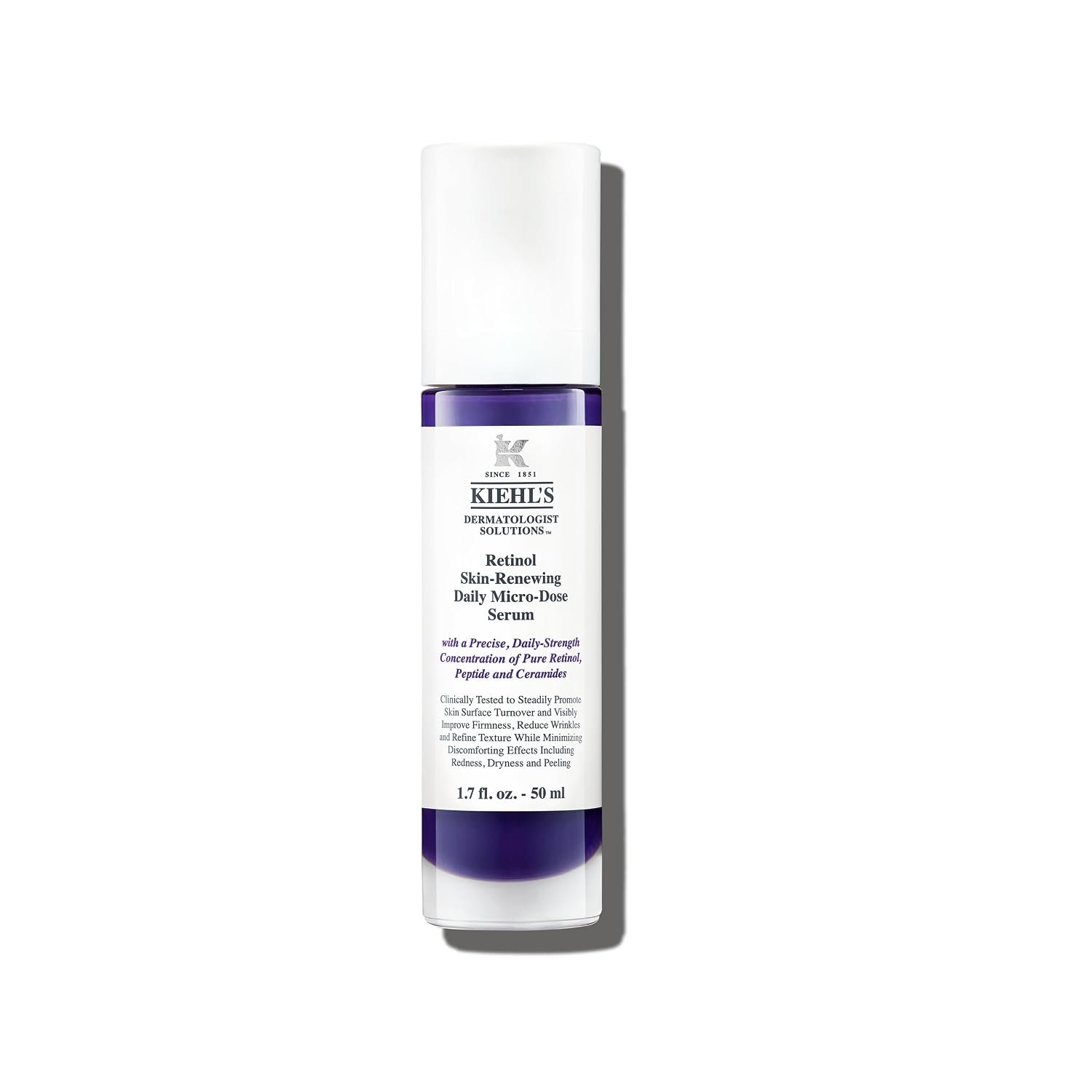 Kiehl’s – Retinol Skin-Renewing Daily Micro-Dose Serum, Reduces Wrinkles | Facial Serum for Firming Skin – With Retinol & Ceramides – Paraben-Free & Fragrance-Free