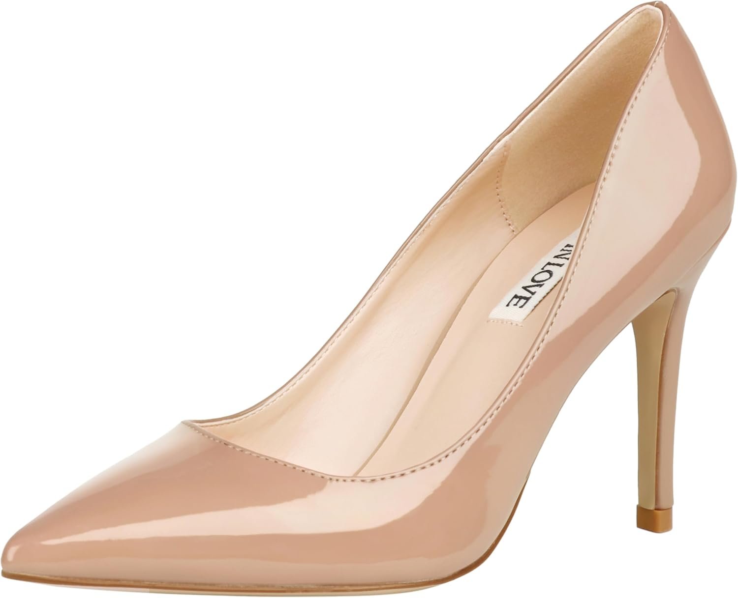 JOY IN LOVE Women’s Pumps 3.5″ Pointed Toe High Heels | Closed Toe Stiletto Heels, Slip On Dress Shoes, Ideal for Office, Party, Wedding and Formal Events