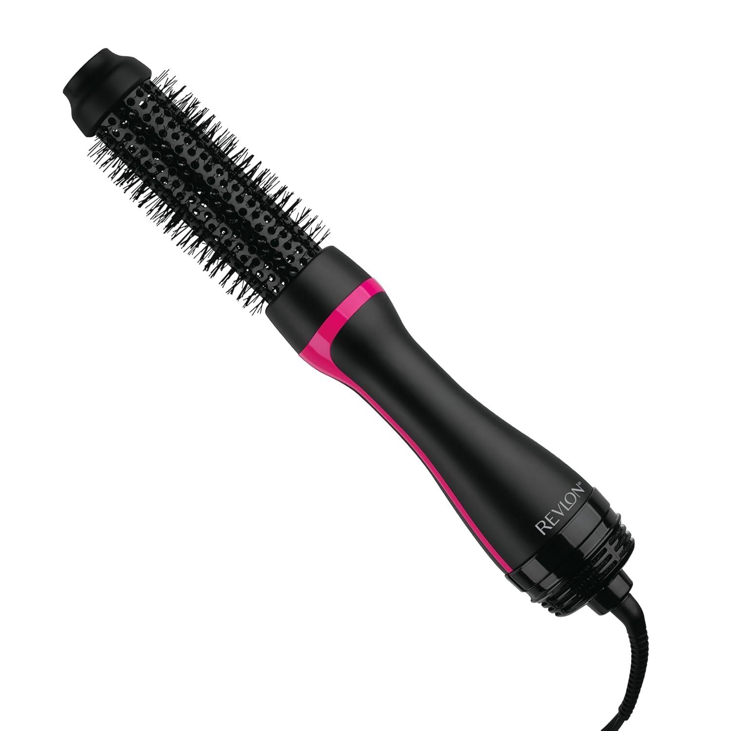 REVLON One-Step Root Booster Round Brush Hair Dryer and Styler, 1.5″ Barrel