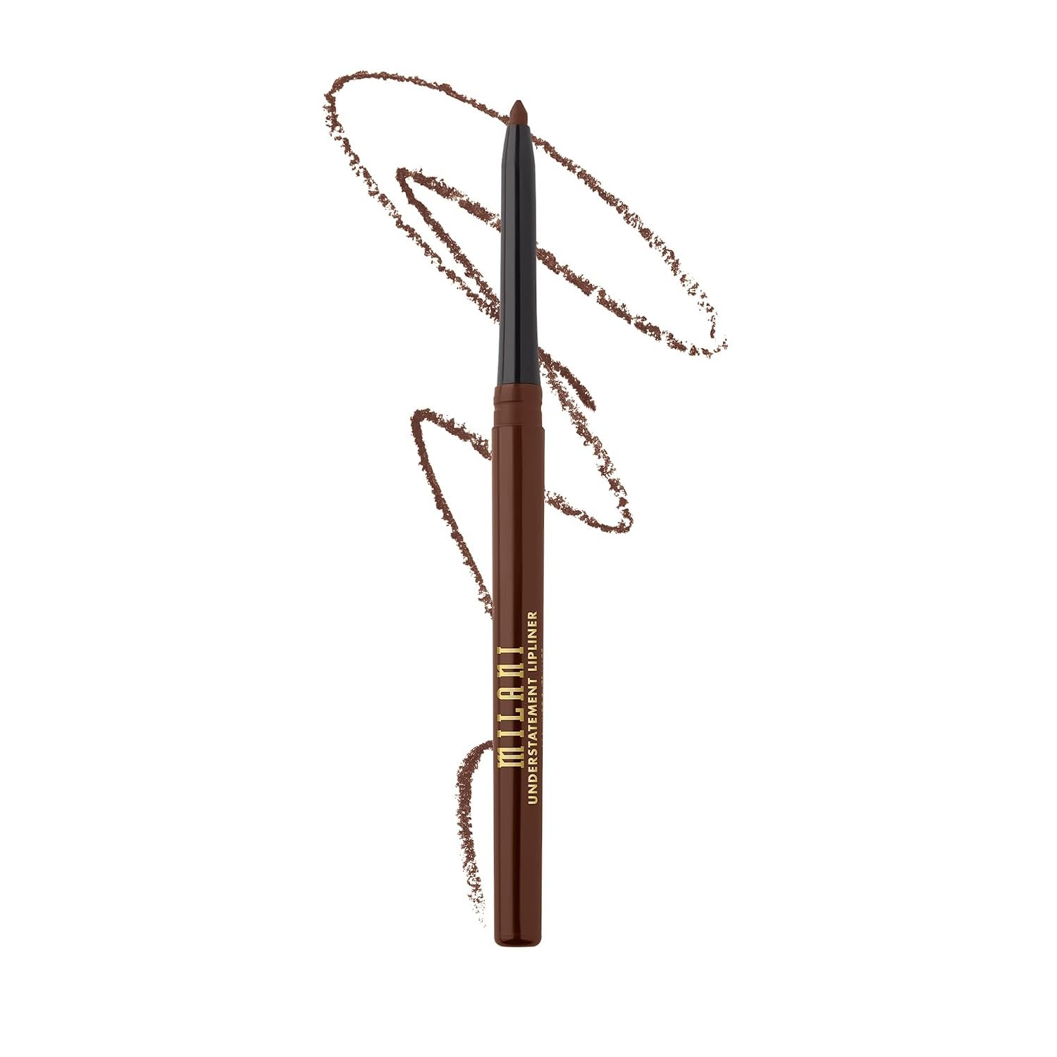 Milani Understatement Lip Liner Pencil – Retractable – Rich Cocoa | Pigment-Rich Lip Liner With A Retractable Pencil And Soft And Creamy Formula. Vegan, Cruelty-Free & Made In USA.