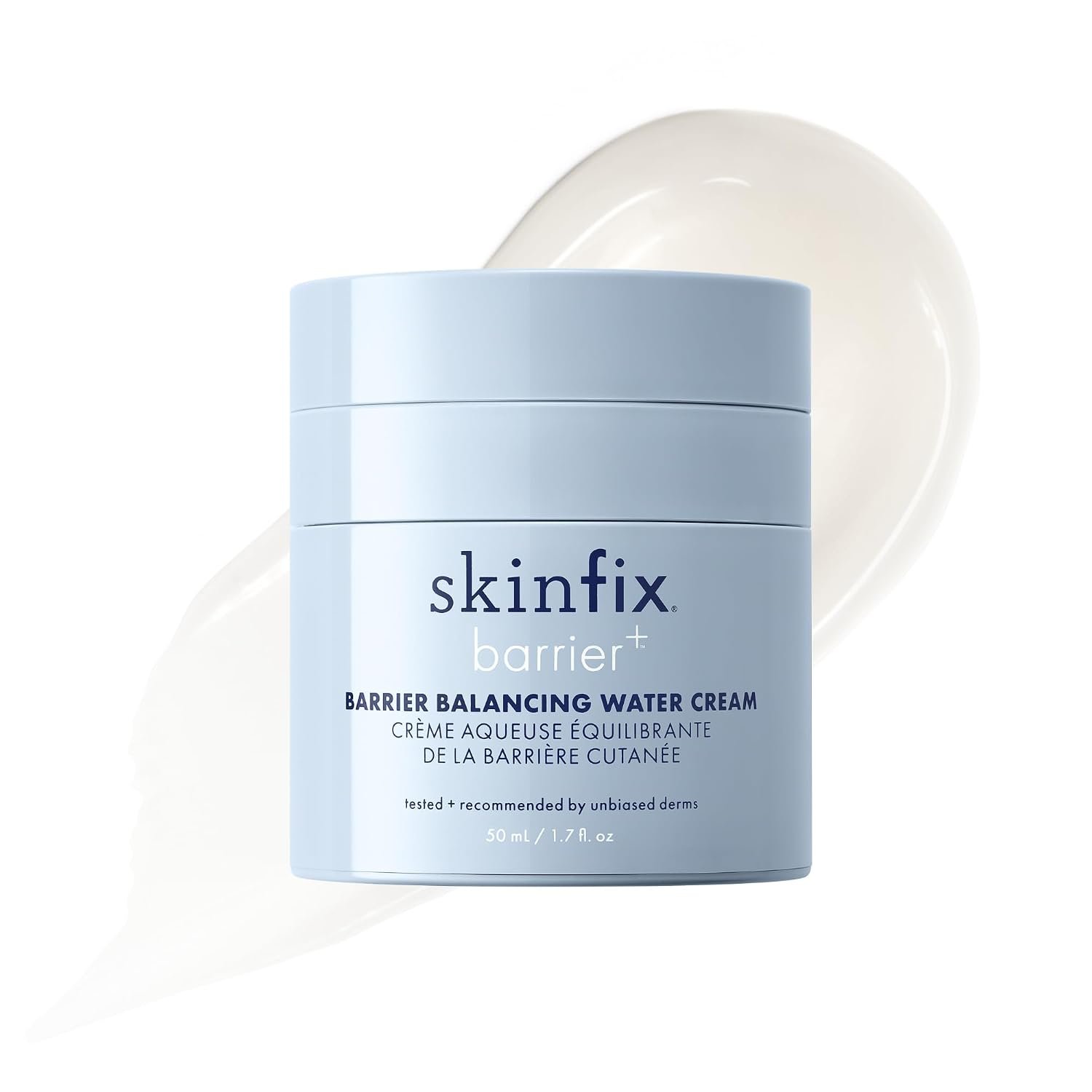 Skinfix Barrier Balancing Water Cream – 1.7 oz – Hyaluronic Acid & Niacinamide Water-Based Moisturizer for Face – Combo + Oily Skin – Acne-Safe, Fragrance Free, Vegan, Cruelty Free