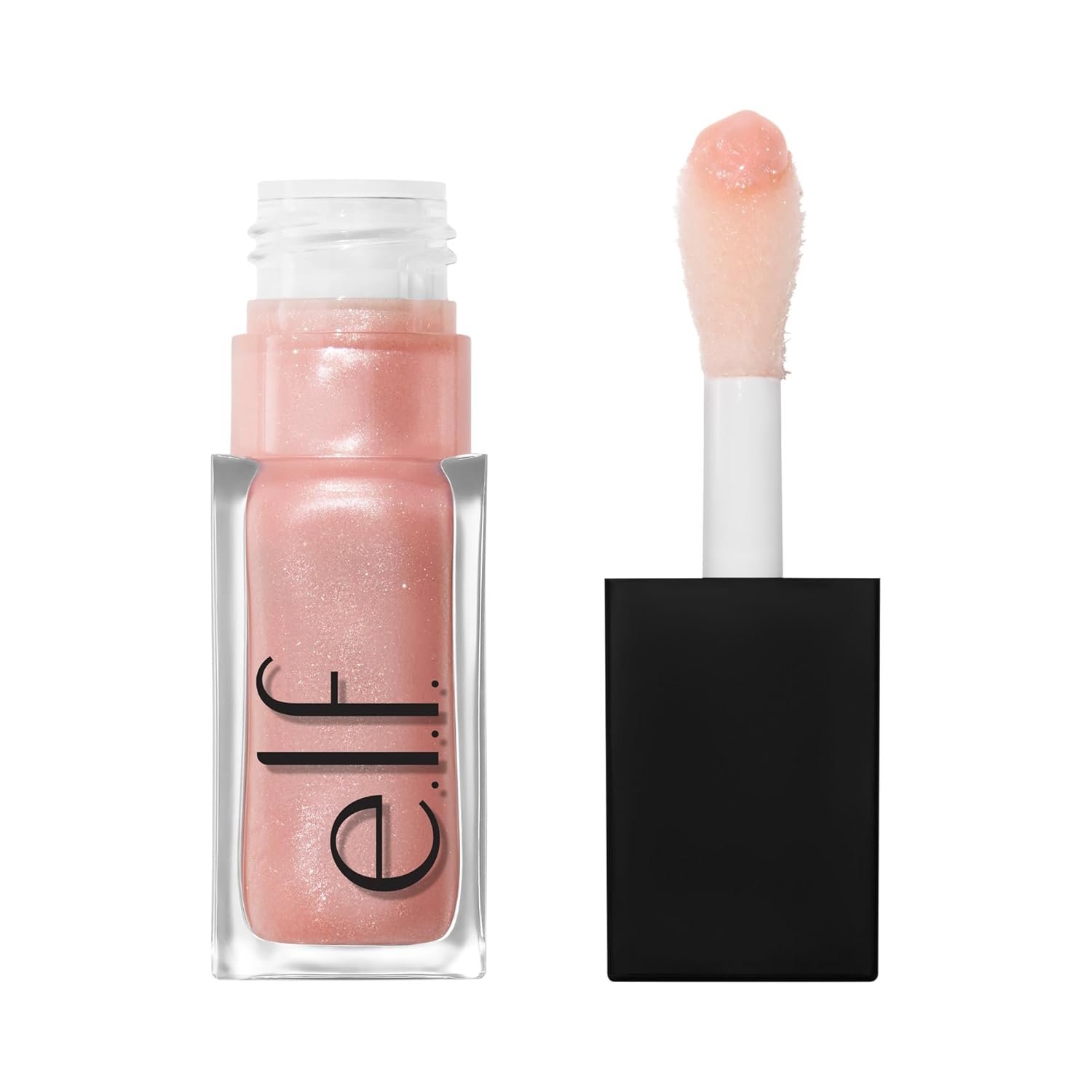 e.l.f. Glow Reviver Plumping Lip Oil, Piggy Bank | Tinted Lip Plumper For A High-Shine, Plump Finish, Infused With Jojoba Oil, Vegan & Cruelty-Free