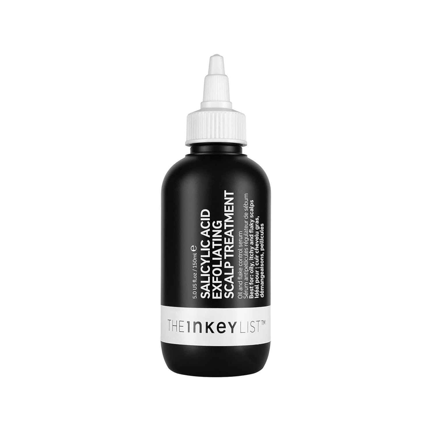 The INKEY List Salicylic Acid Exfoliating Scalp Treatment 5 Fl Oz, Hydrating Scalp Oil, Moisturizing Scalp Scrub, Suitable For All Hair Types | Pre-Shampoo Salicylic Acid Scalp Serum Gently Exfoliates Flakes and Buildup, Balances Excess Oil and Reduces Itchiness