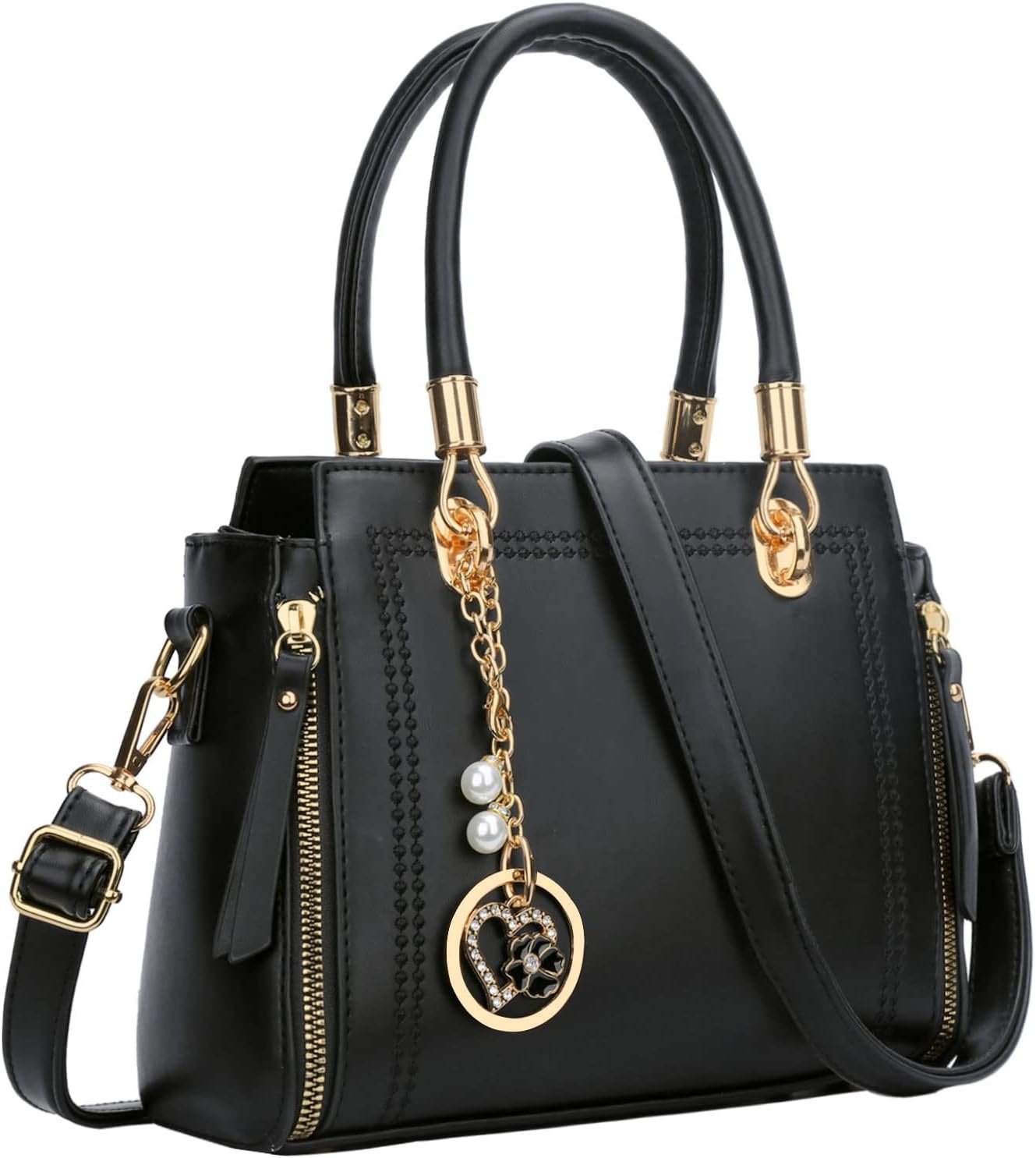 KKXIU Women Satchel Purses and Handbags Handle Shoulder Bag | Stylish Womens Satchel Handbags Purse Crossbody Purses for Women