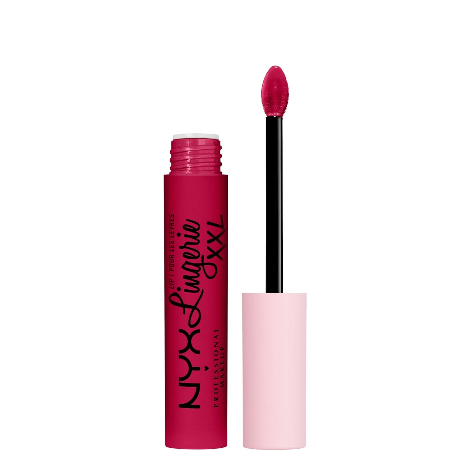 NYX PROFESSIONAL MAKEUP Lip Lingerie XXL Matte Liquid Lipstick – Stamina (Blue Red)
