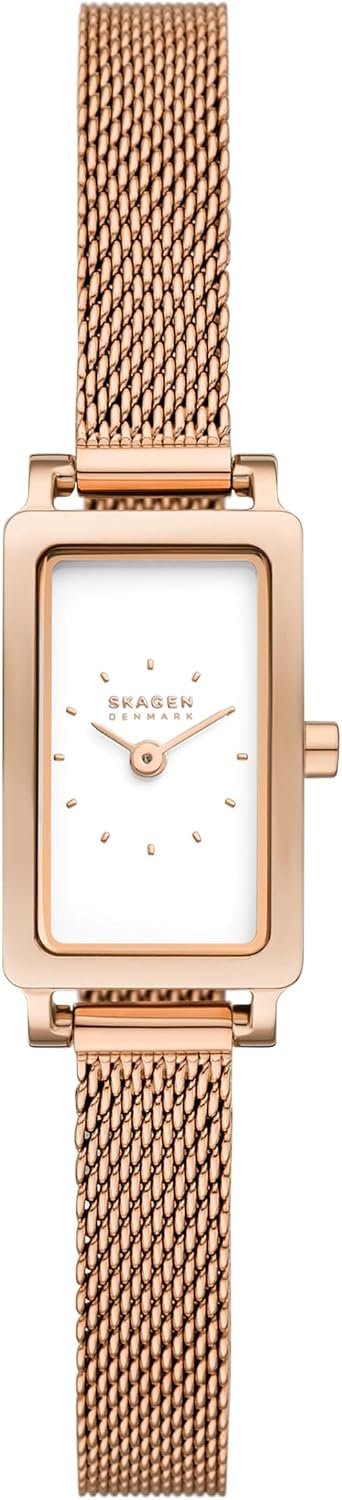 Skagen Hagen Lille Rectangular Stainless Steel Watch for Women