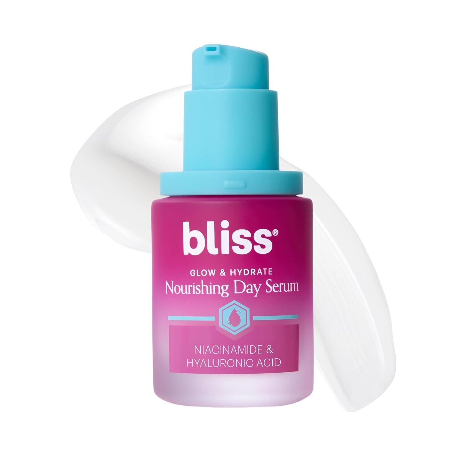Bliss Glow and Hydrate Niacinamide Hydrating Face Serum – 1 Fl Oz – Radiant