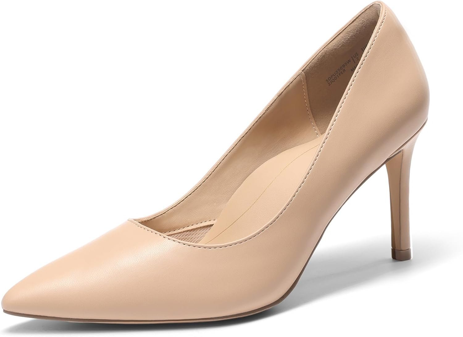 DREAM PAIRS Women’s High Heels Pointed Toe Dress Shoes | Closed Toe Slip On Stiletto Fashion Wedding Bridal Work Office Comfortable Pumps Shoes