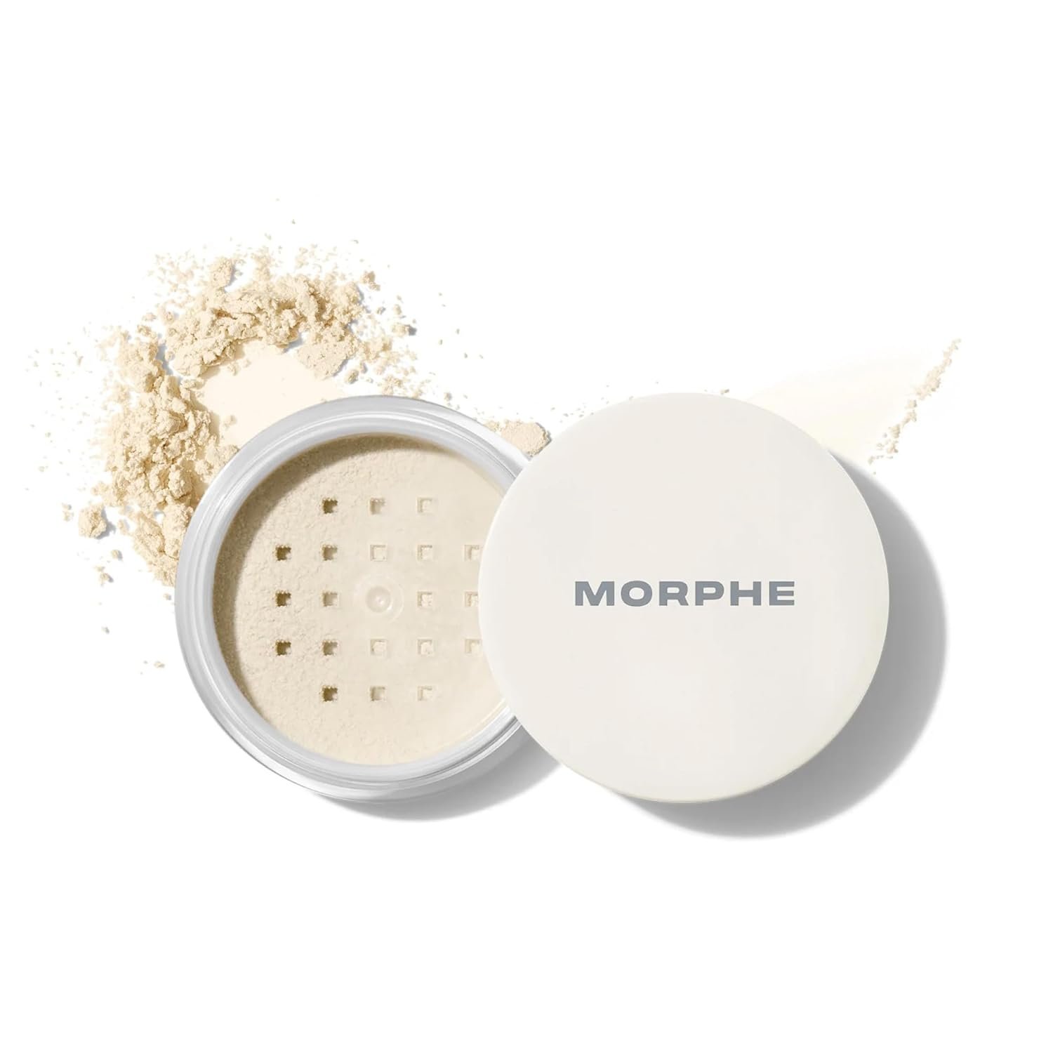 Morphe Mini Bake & Set Translucent Setting Powder – Lightweight, Talc-Free Finishing Powder for Face Makeup with a Soft, Natural Finish – Minimizes Shine for Up to 24HR – Translucent (0.09 oz)