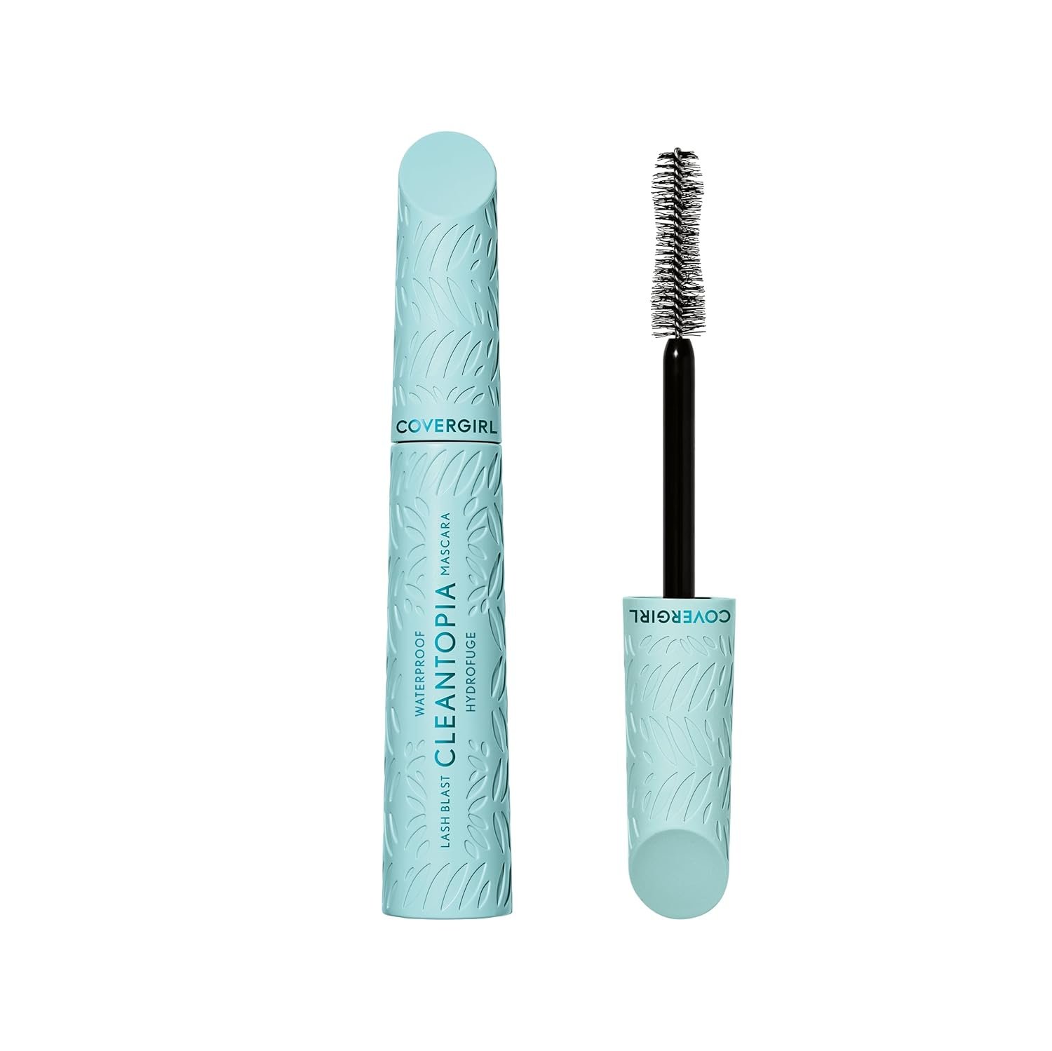 CoverGirl Lash Blast Cleantopia, Waterproof Mascara, Aloe Leaf Extract, Vitamin E & Ceramide, Gentle Formula, Volumizing, Long-Wearing, Transfer-Proof, Black/Brown, 1 Count