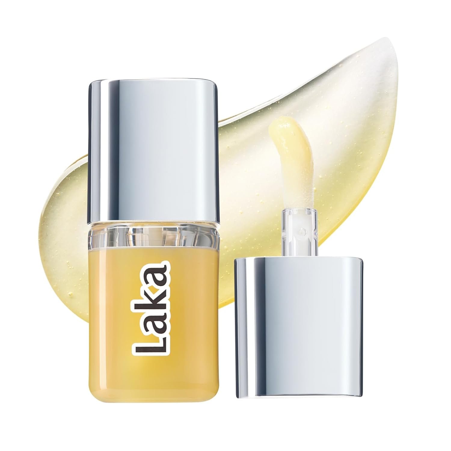 Laka Spicy Lip Plumper – Maximum Extra Strength (For Experienced Users) | Clear Glass-like High-Shine Lip Gloss | Lip Volumizer Serum, Non-Sticky | K-Beauty, 0.14oz