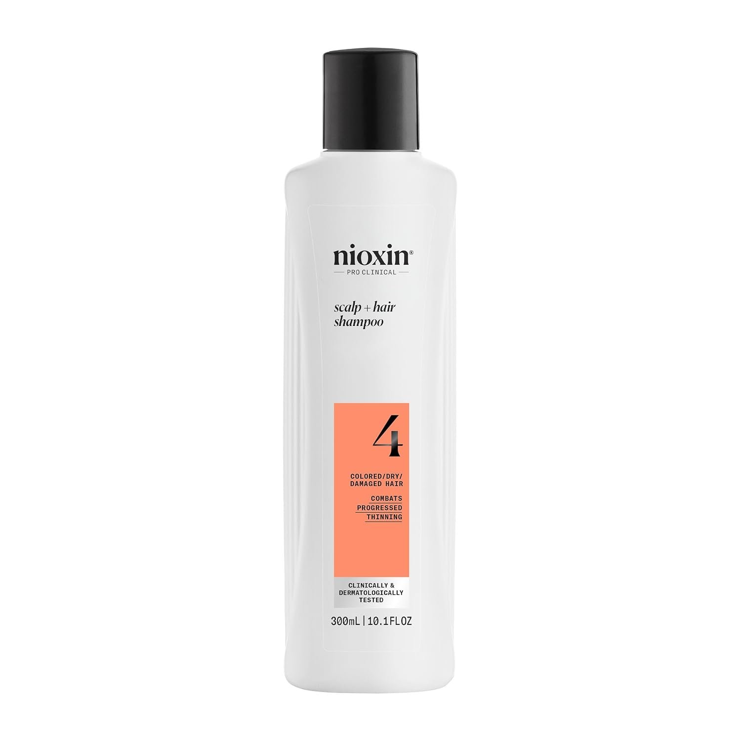 NIOXIN System 4 | Scalp Care | Thickening Shampoo | Colored Damaged Hair | Scalp Health |For Colored, Dry, & Damaged Hair with Progressed Thinning | Maintain Vibrant Color | Cleanse & Boost Hair