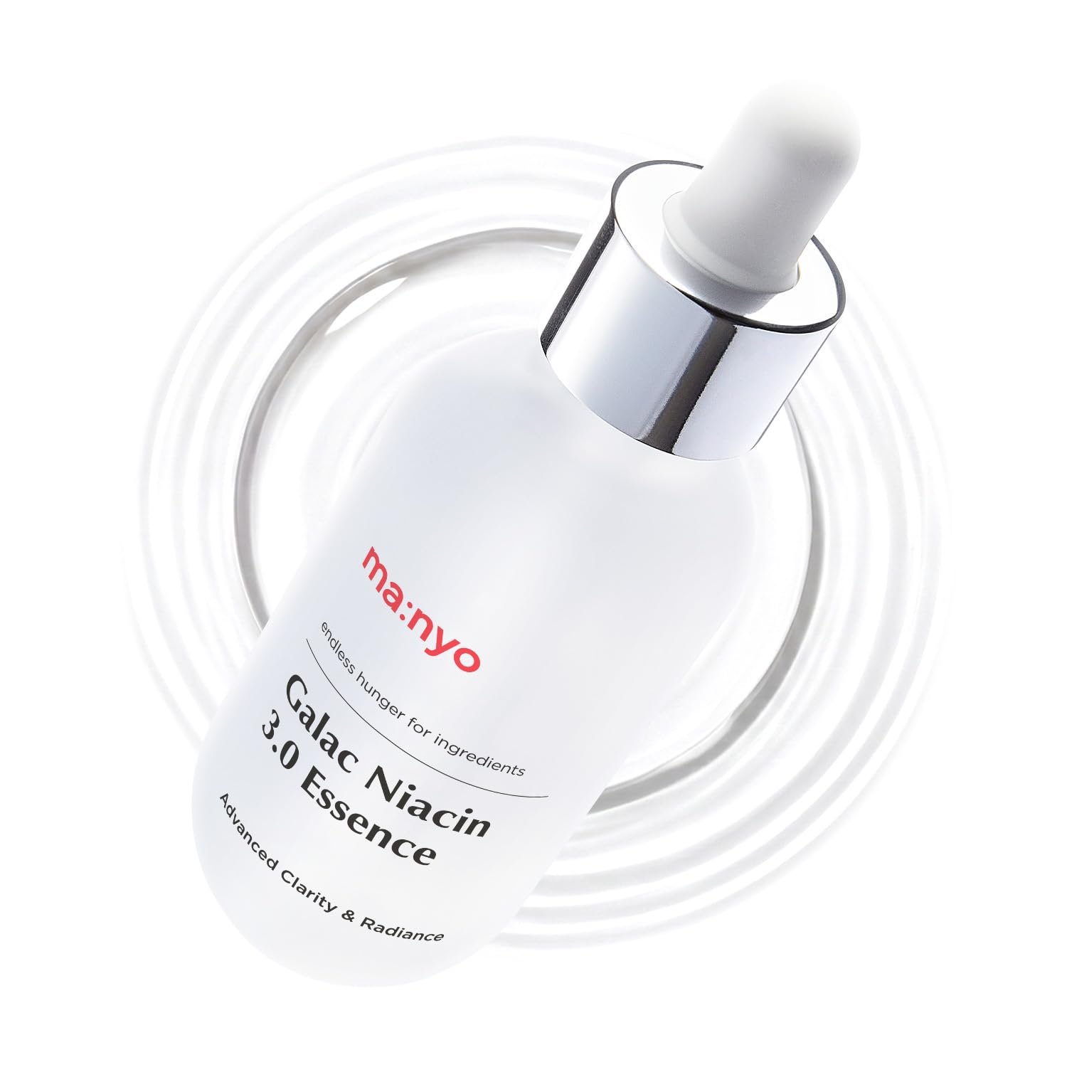 MANYO Galac Niacin 3.0 Essence Korean Facial Serum, Ultra Hydrating, Tone Balancing, Niacinamide, for Women and Men Korean Skin care 2.02 fl oz (60ml)