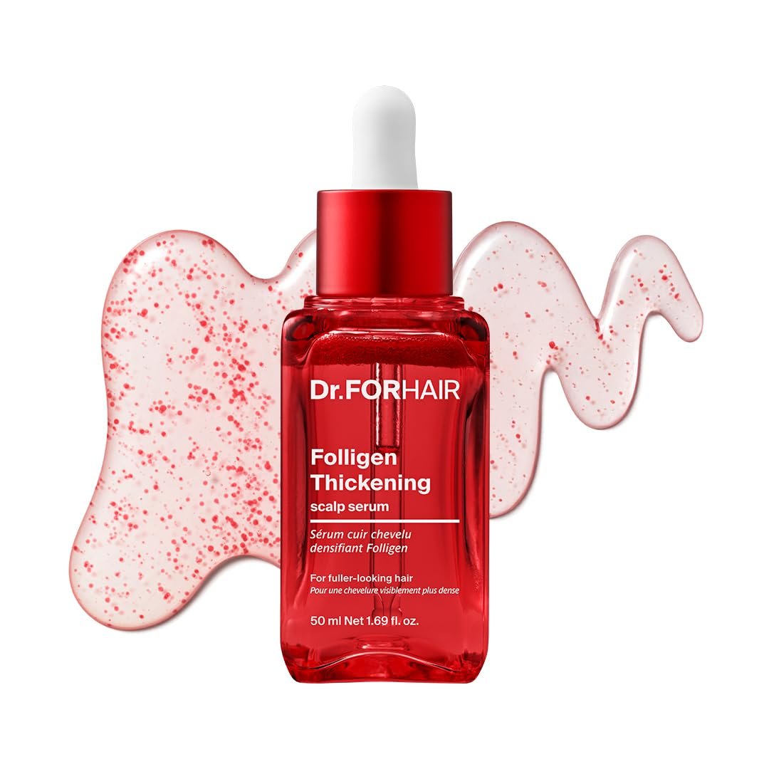 Dr.FORHAIR Folligen Thickening Scalp Serum 1.7 fl oz | Korean Scalp Care, Biotin Hair Growth Serum, Scalp Serum for Thinning Hair