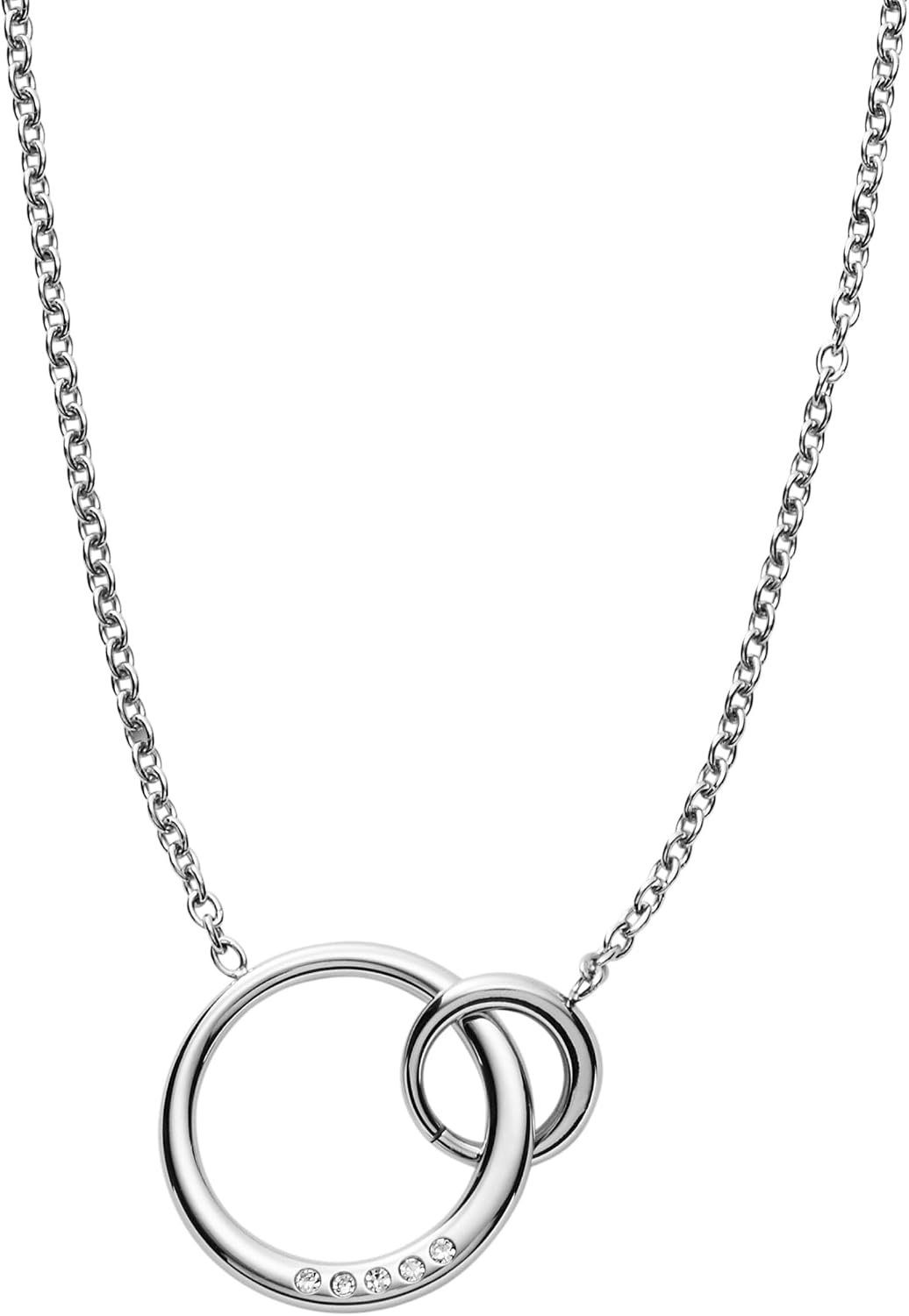 Skagen Women’s Kariana Pebble & Gold-Tone Stainless Steel Pendant Necklace