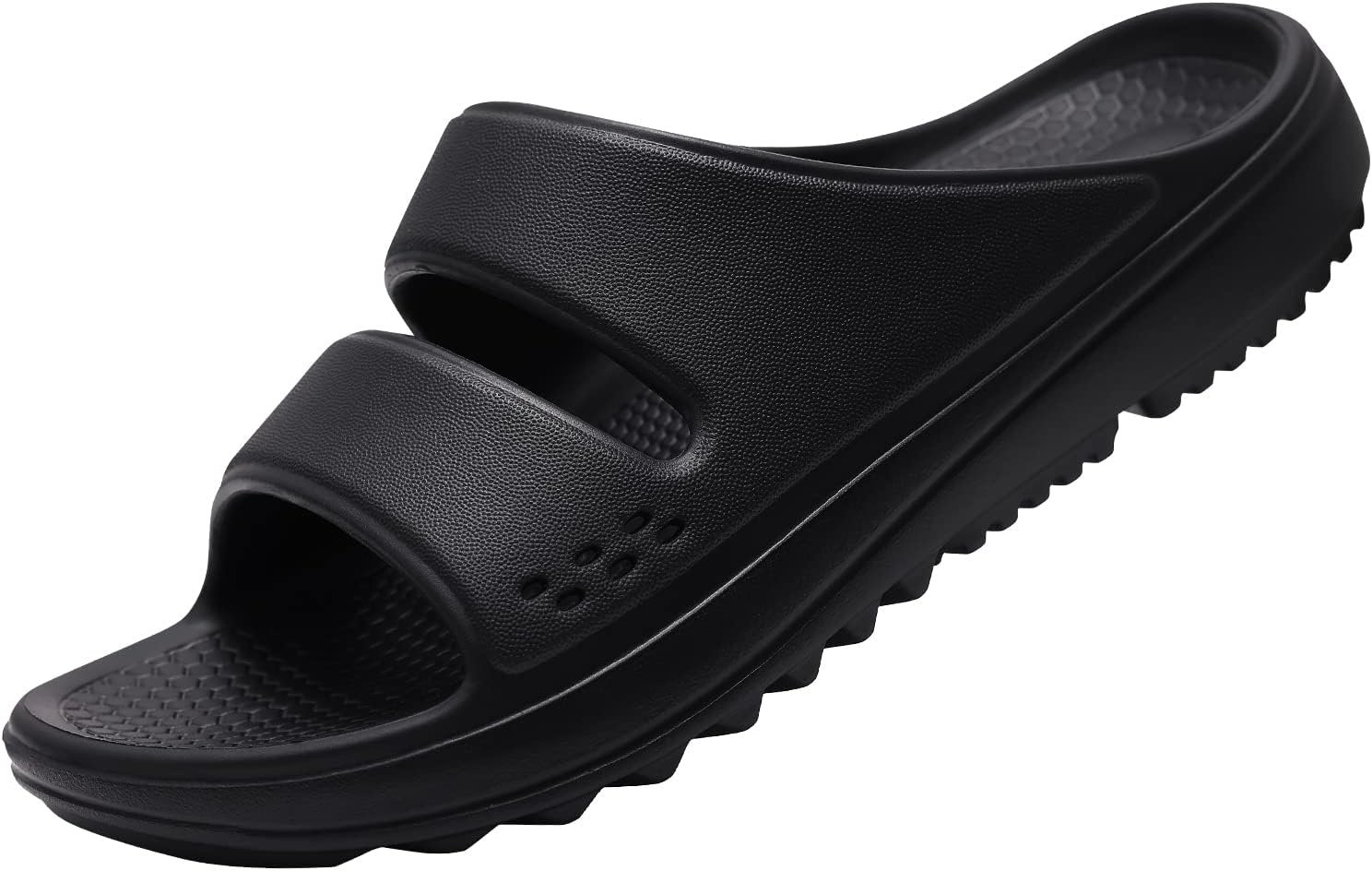 Evshine Orthopedic Sandals for Women with Arch Support & Cloud Comfort | Cushioned Recovery Slides for Plantar Fasciitis, Flat Feet & Everyday Walking