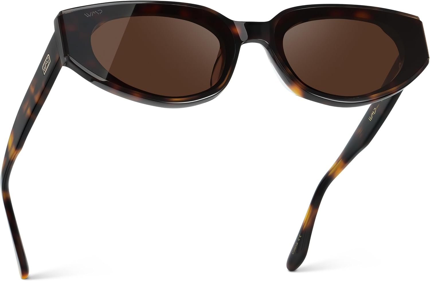 WearMe Pro Astra Women’s Sunglasses, Cat Eye Frame, Anti-Reflective Lenses | Shatter-Resistant Lenses, Chic Design, Durable Construction, Secure Fit, Includes Microfiber Pouch for Cleaning/Storage