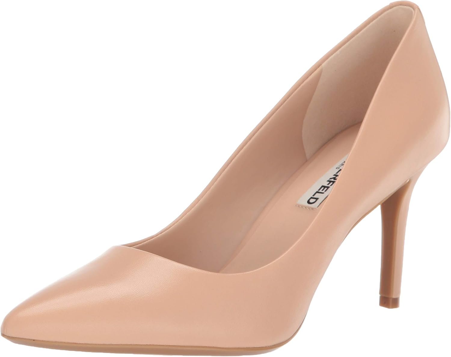Karl Lagerfeld Womens Royale Pointed Toe Dress Pump