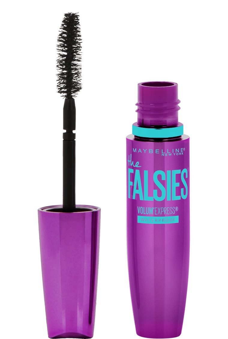Maybelline Volum’ Express The Falsies Waterproof Mascara, Volumizing and Separating Make Up Formula, Very Black, 1 Count