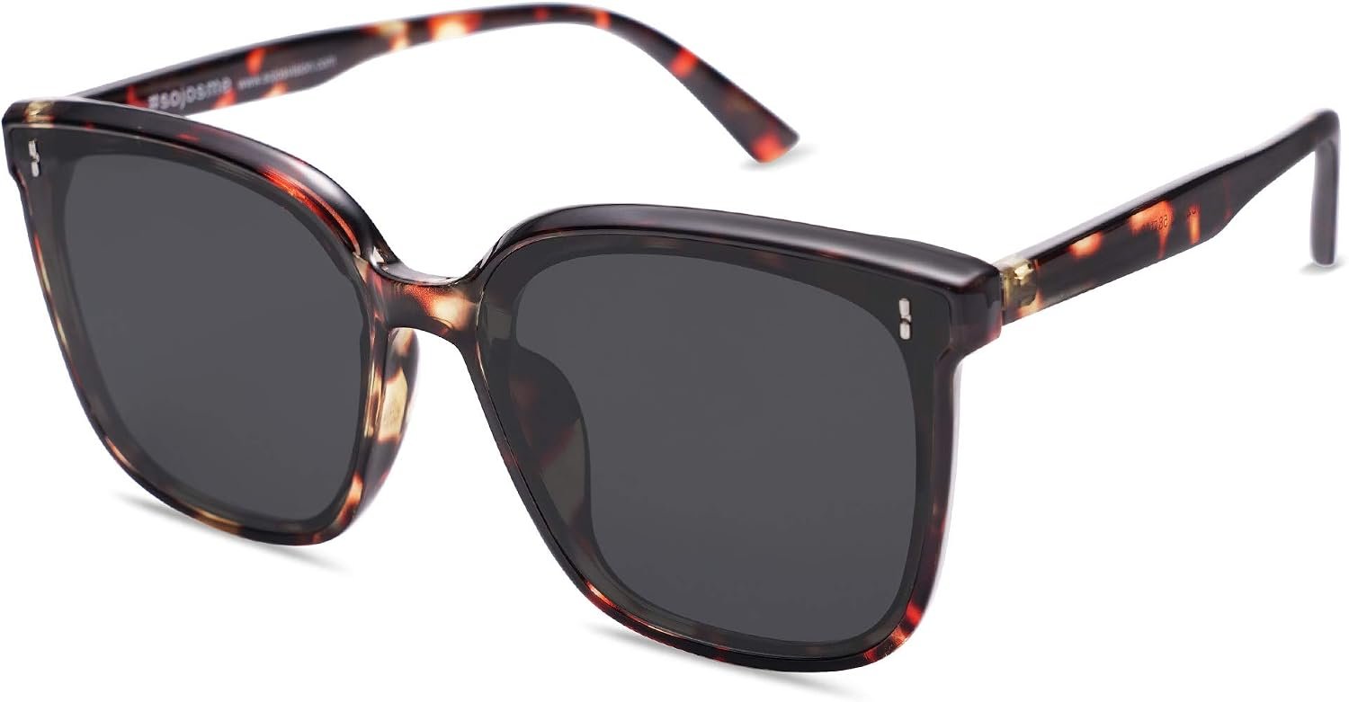 SOJOS Sunglasses for Women Men Vintage Style Shades SJ2157