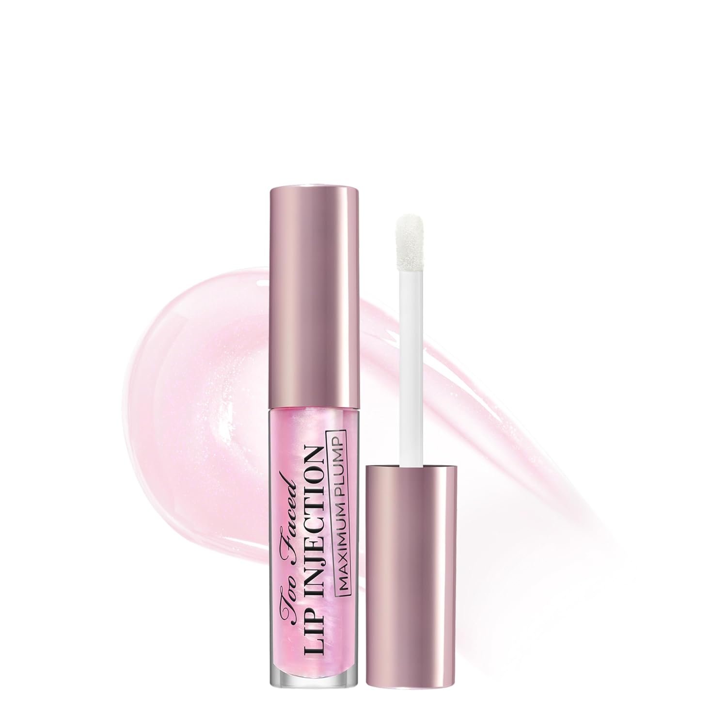 Too Faced Lip Injection Lip Plumper | Hydrating Lip Gloss for Fuller-Looking Lips | Original, Maximum Plump, Cooling Gloss & Plumping Click Formulas