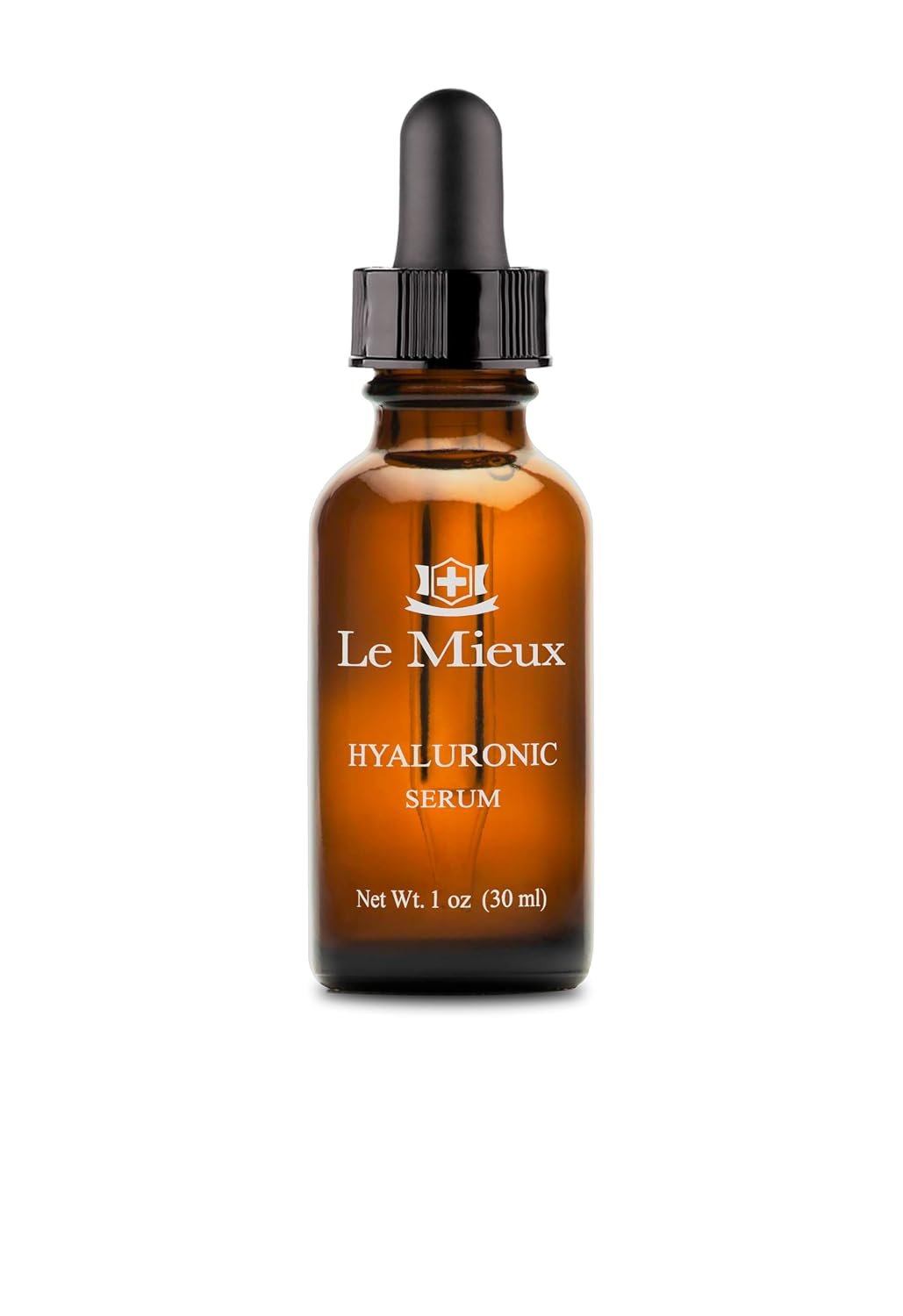 Le Mieux Hyaluronic Serum – Concentrated Hyaluronic Acid Facial Hydration Complex, Anti Aging Moisture with No Parabens or Sulfates (1 oz / 30 ml)