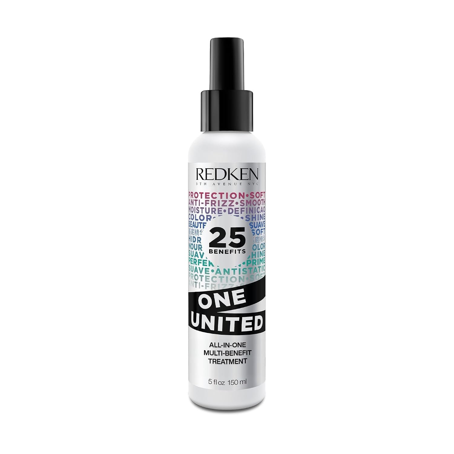 Redken One United Leave-In Conditioner – Heat Protectant & Detangler Spray
