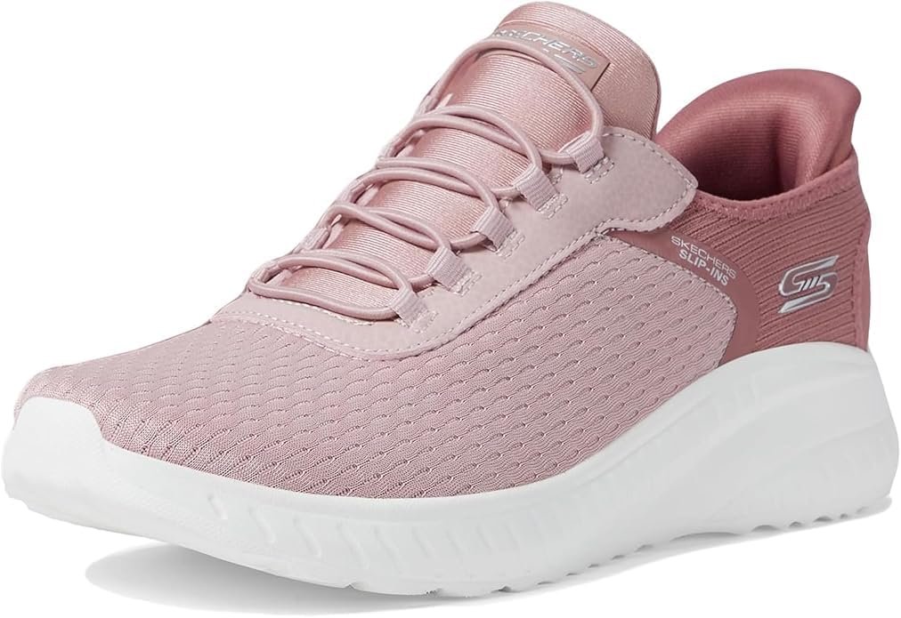 Skechers Women’s Hands Free Slip-ins Bobs Squad Chaos – in Color | Casual sneaker, Slip-ins, Memory Foam footbed, Heel Pillow, Flexible outsole, stretch laces – no tie fit, Machine Washable