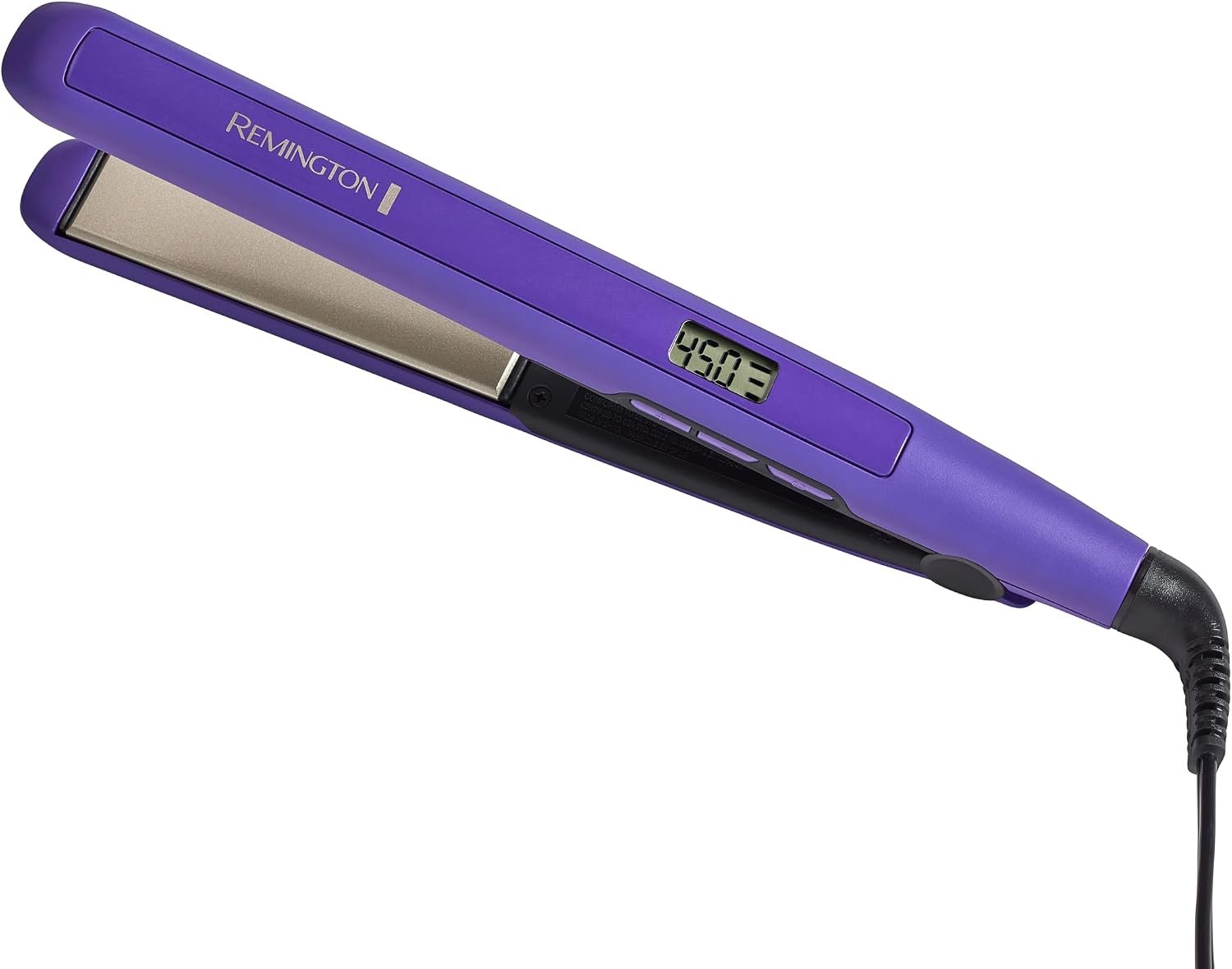 Remington 1″ Flat Iron, Hair Straightener with Anti-Static Technology, 30-Second Heat Up & 60 Minute Auto Shut-Off, 30% Longer Ceramic Floating Plates, Titanium + Ceramic Coating