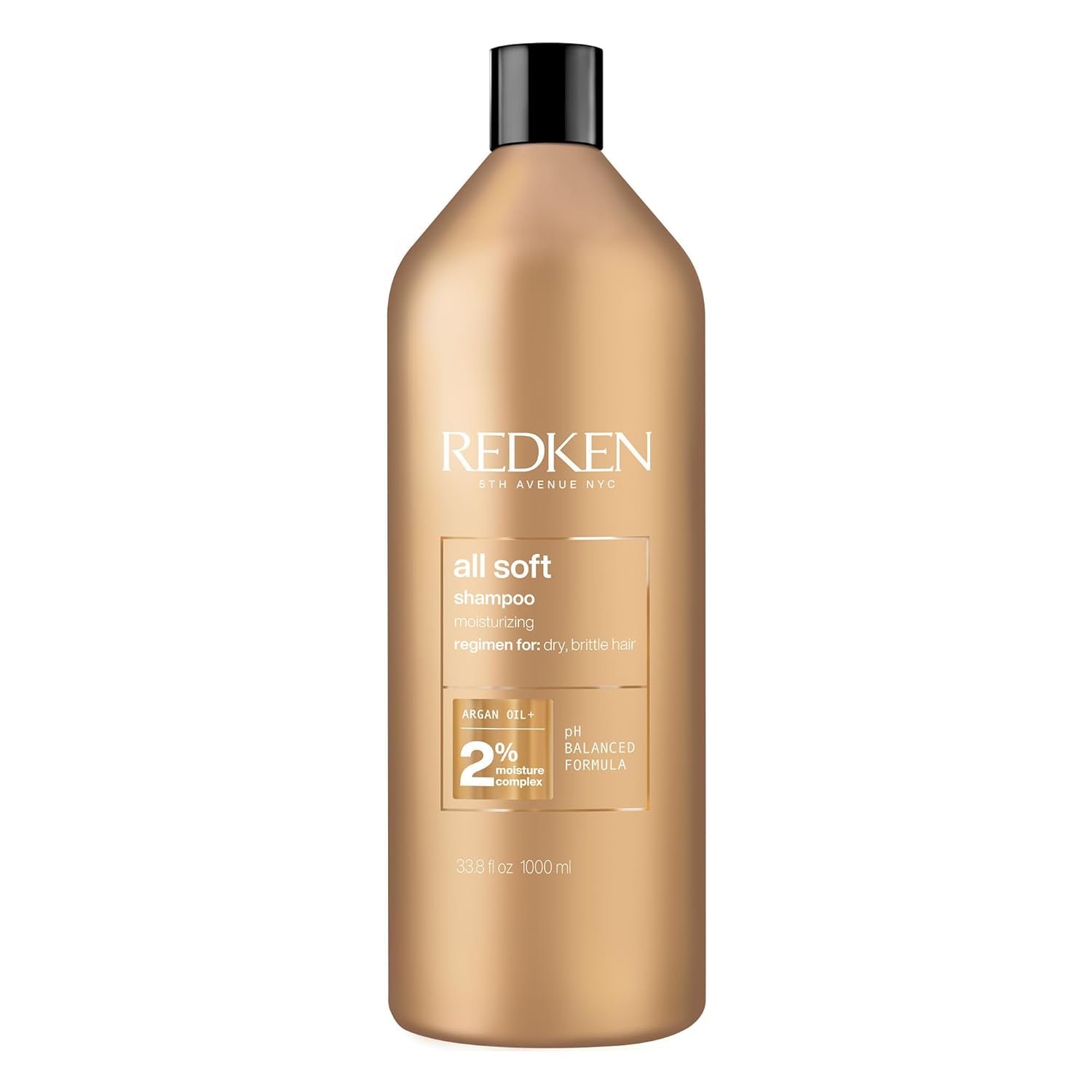 Redken All Soft Shampoo – For Dry, Brittle Hair